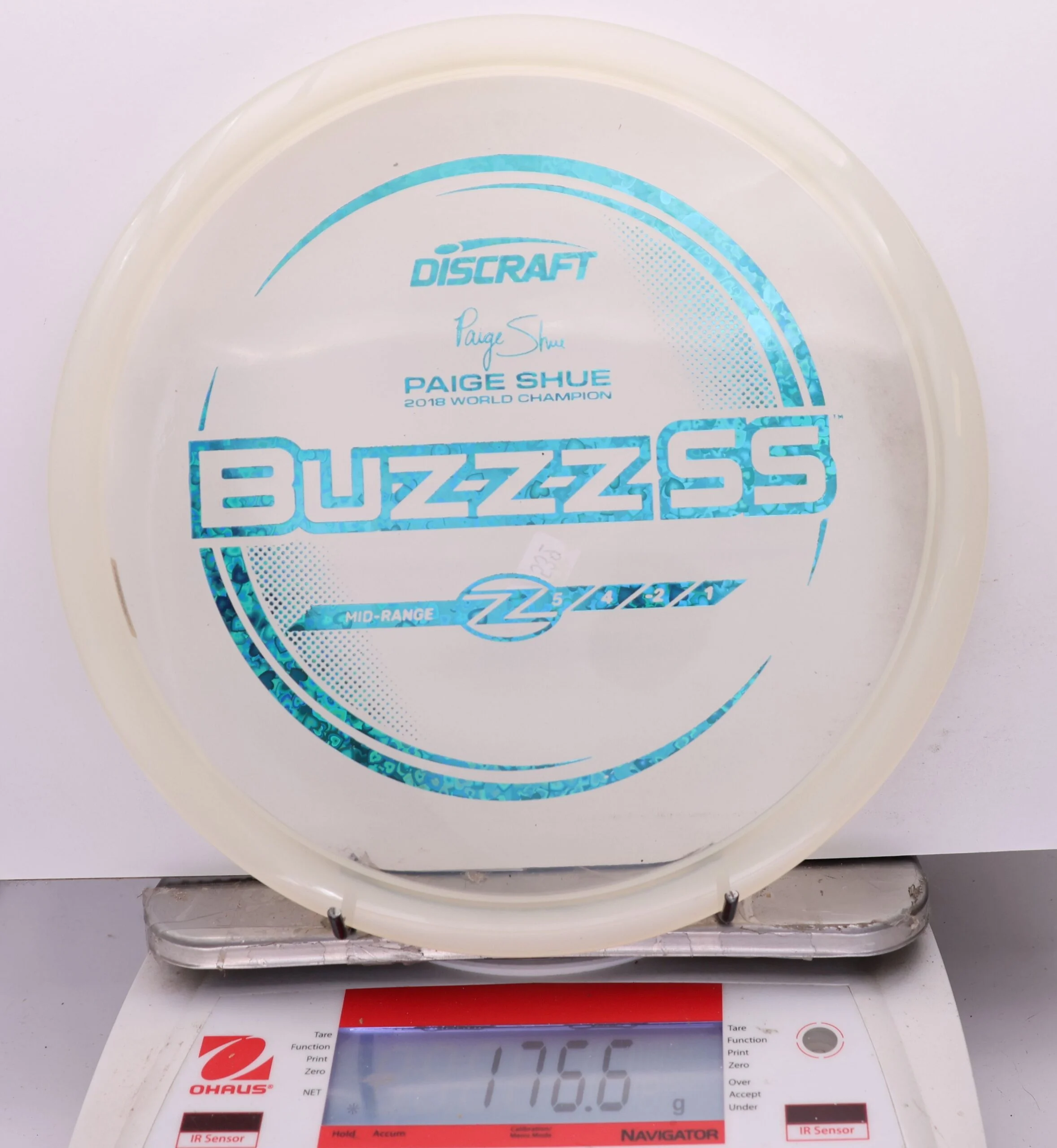 1137731 Z Buzzz SS, Paige Shue 2018 World Champion - #539 ClearWhite, 177