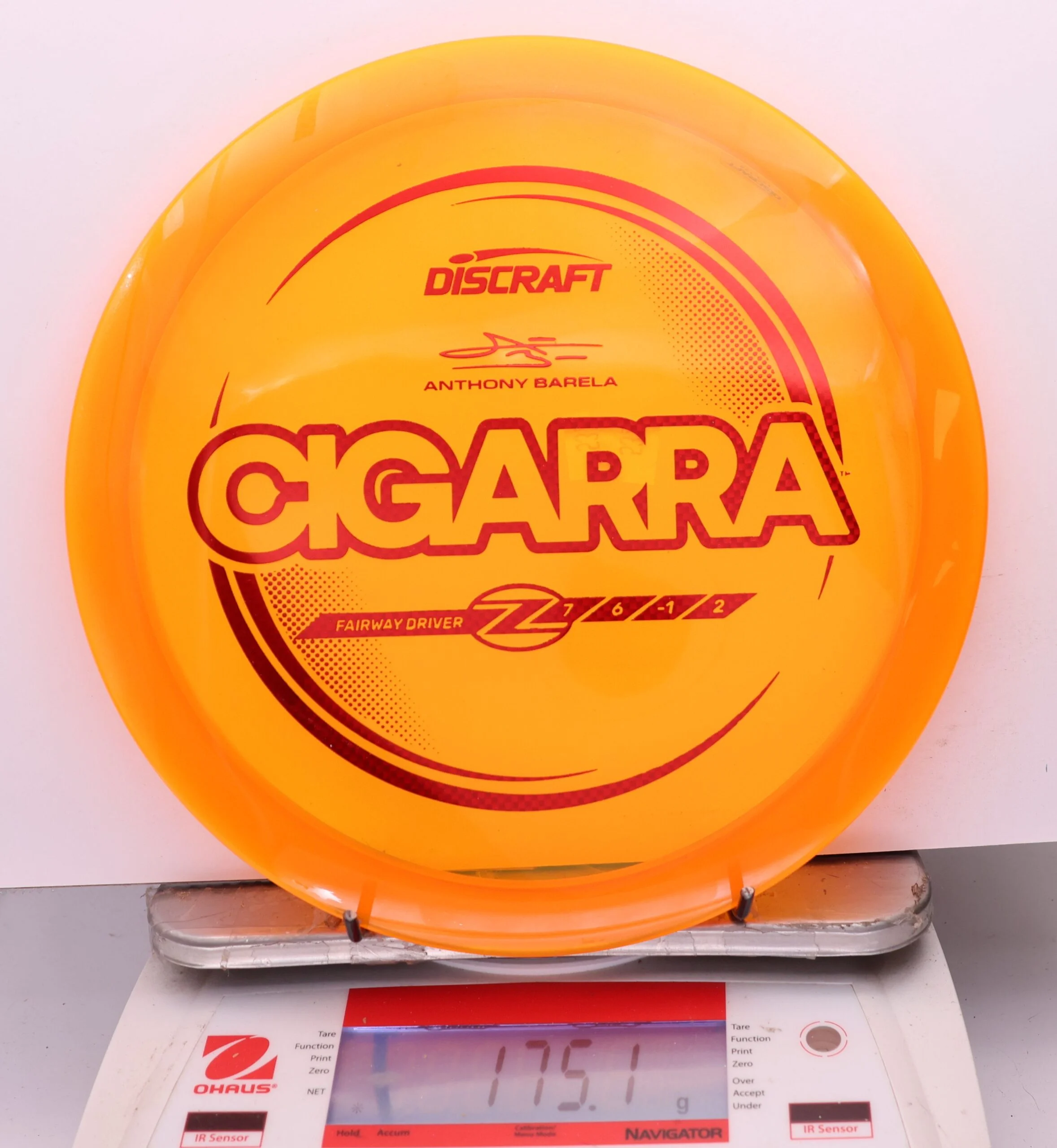 1138274 Z Cigarra, Anthony Barrela - #537 Orange, 175