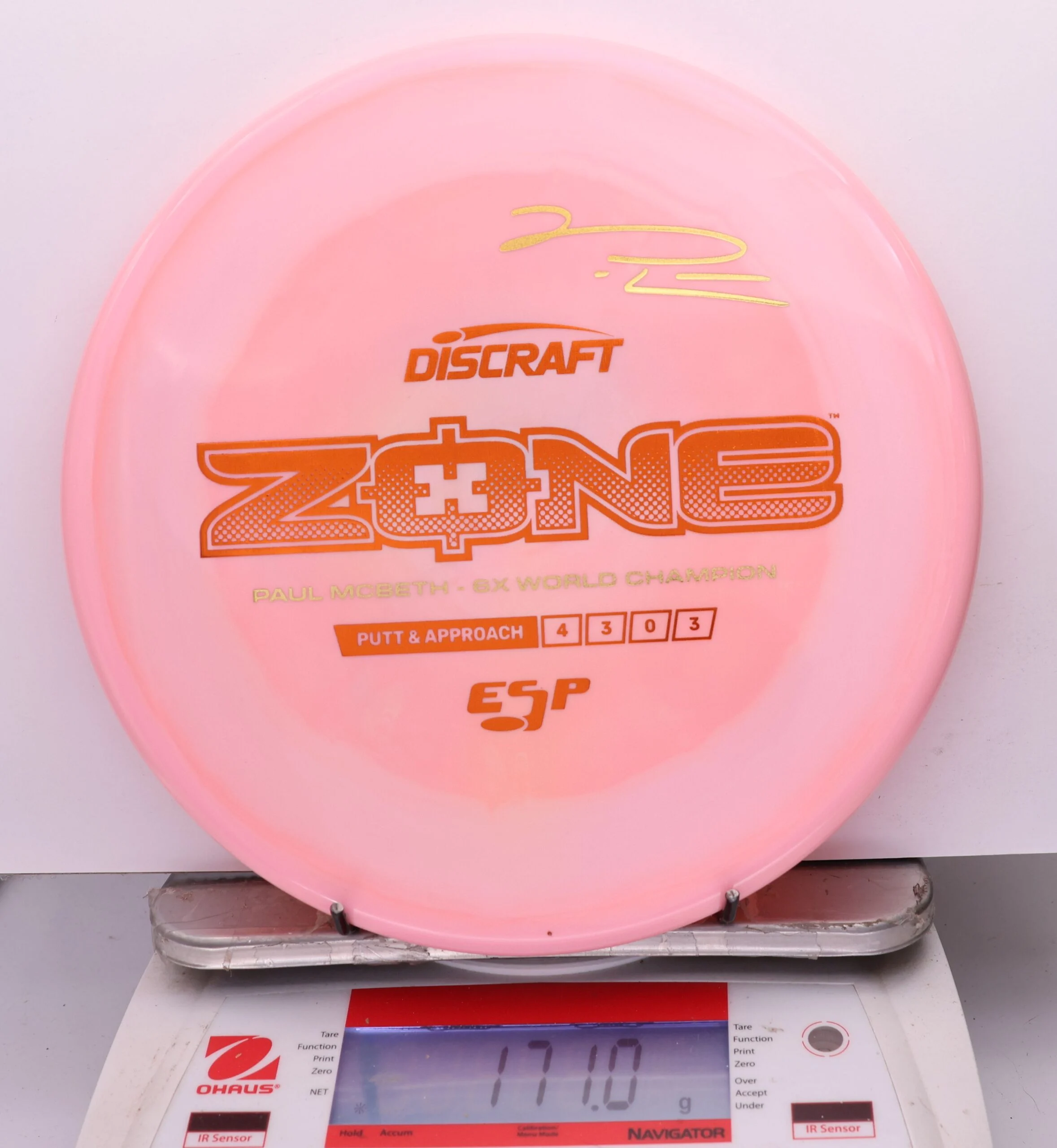 1138673 ESP Zone, Paul McBeth 6X - #528 Peach, 171