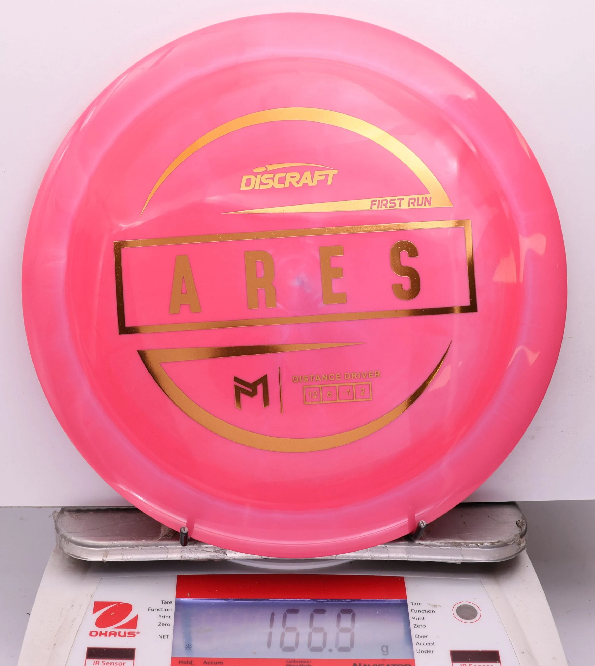 1139061 ESP Ares, Paul McBeth First Run - #532 PinkRed, 167