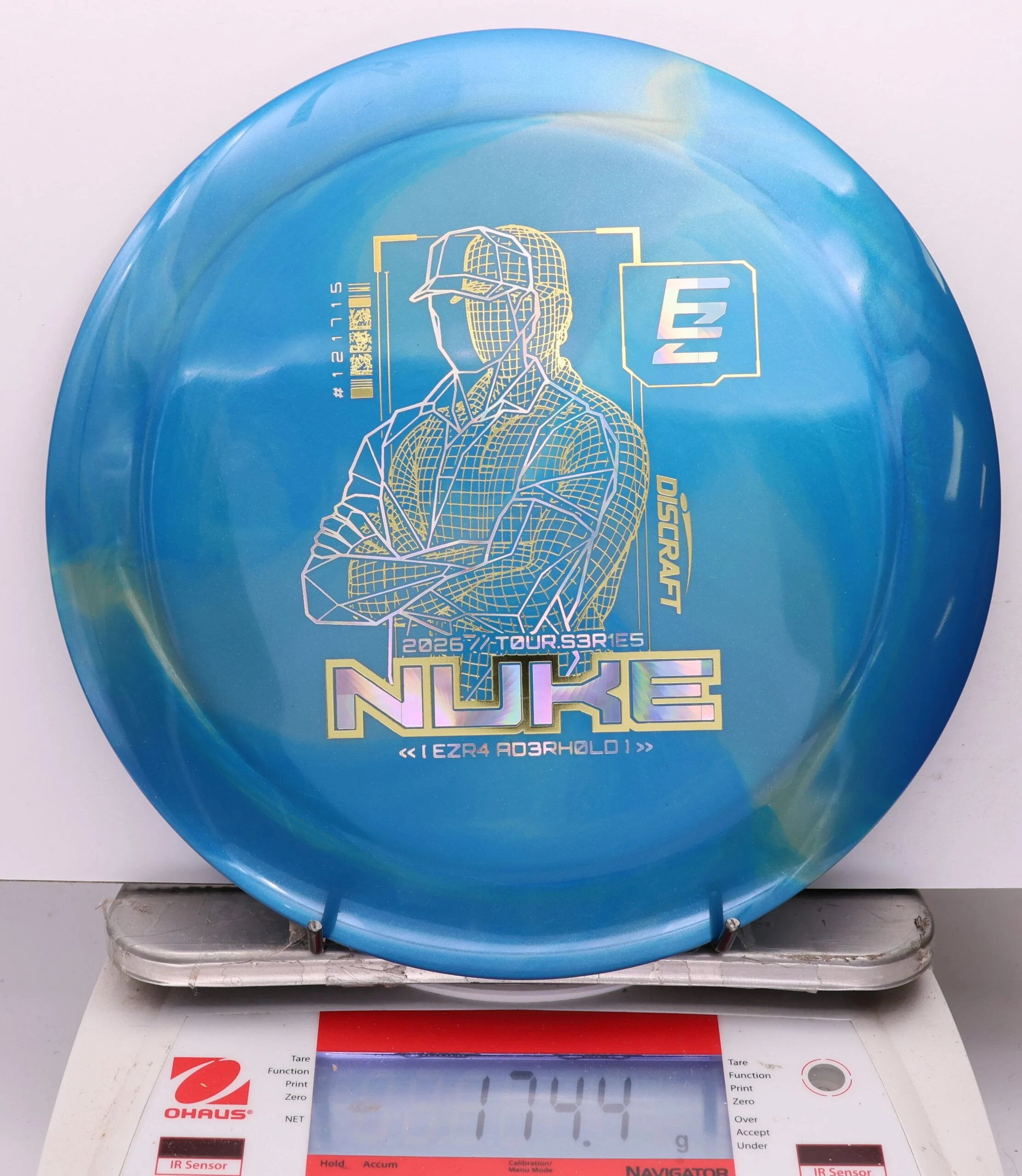 1139863 Big Z Titanium Nuke, Ezra Aderhold 2026 Tour Series V2 - #527 Blue, 174