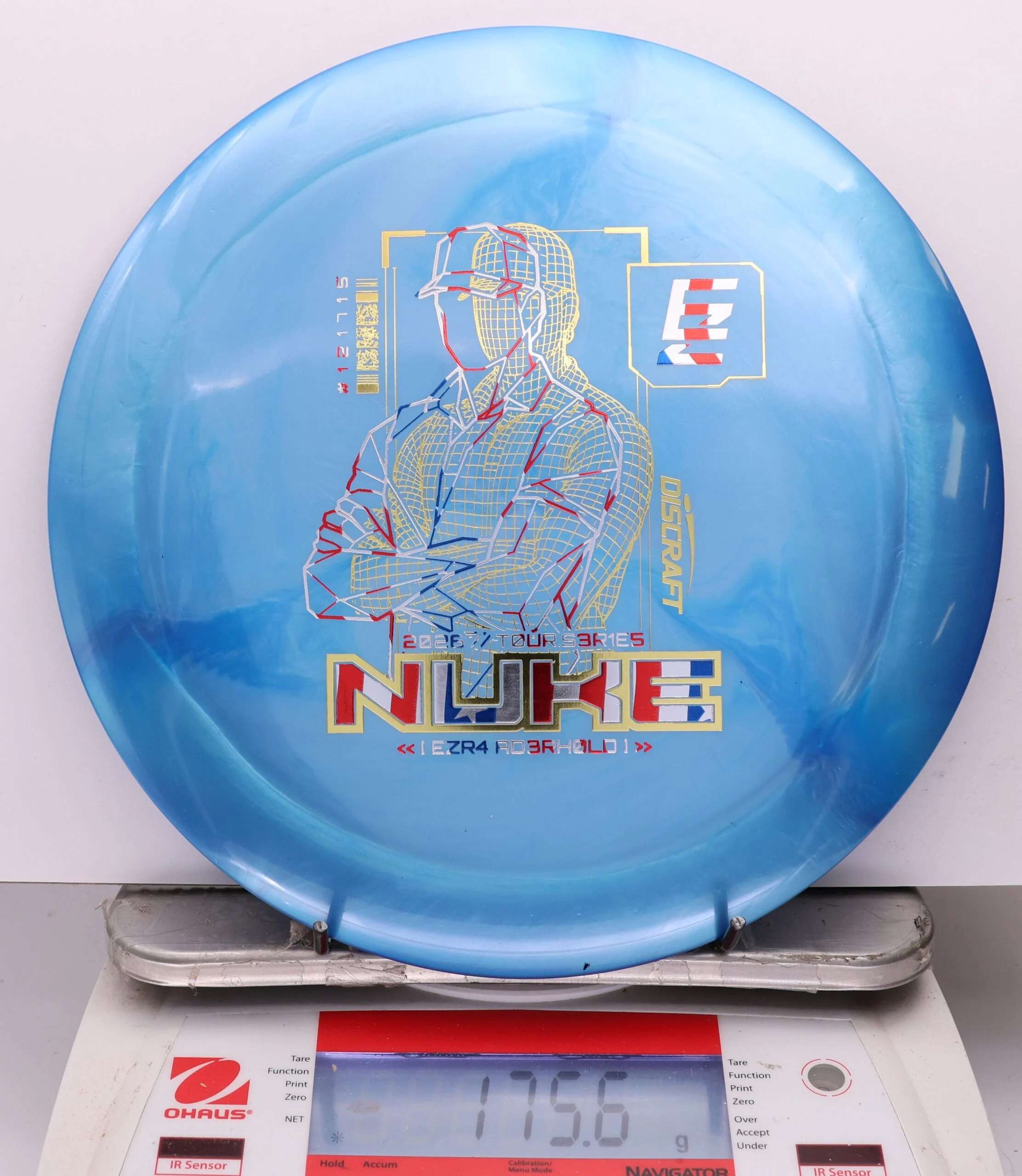 1139864 Big Z Titanium Nuke, Ezra Aderhold 2026 Tour Series V2 - #528 Blue, 176