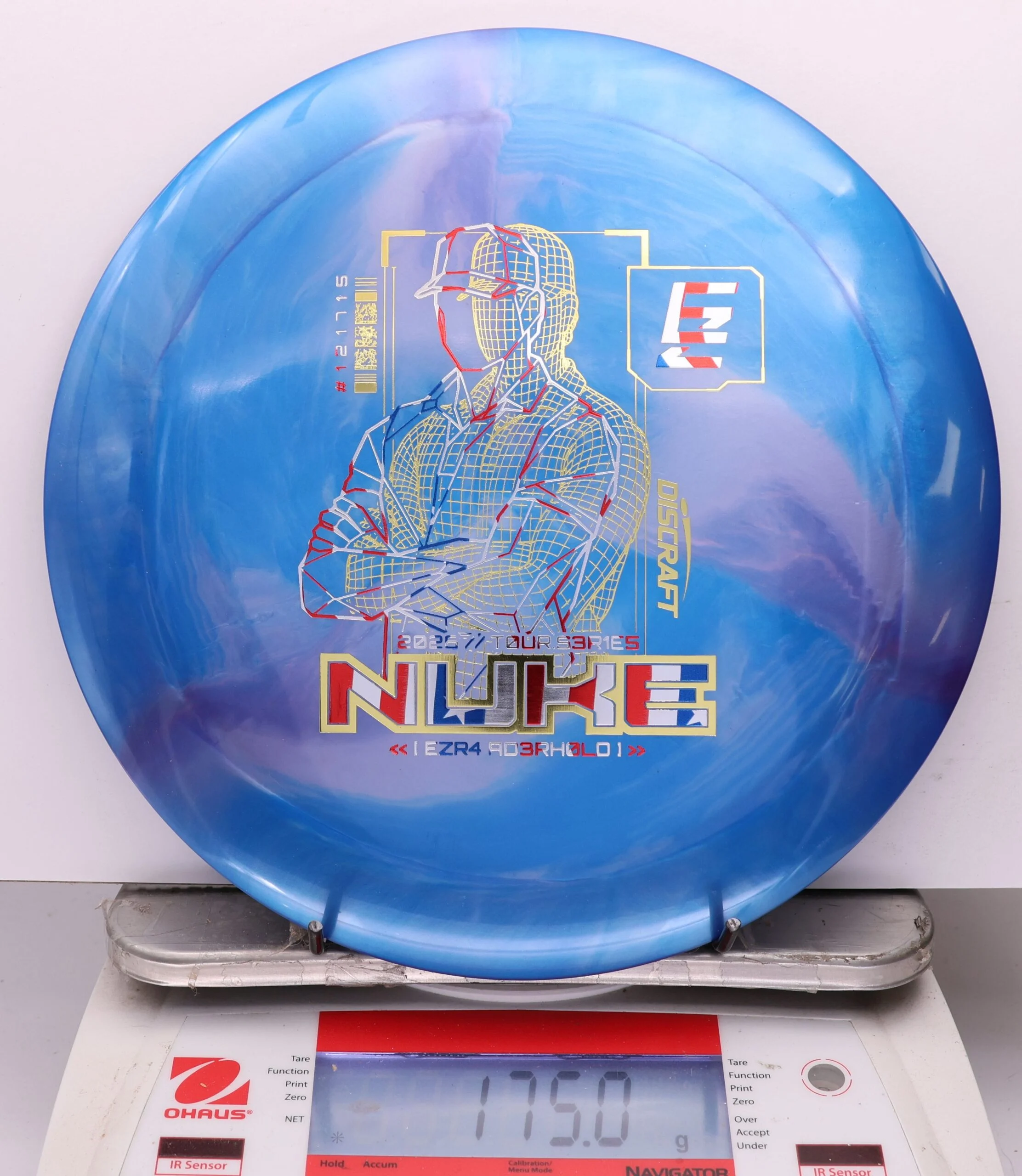 1139865 Big Z Titanium Nuke, Ezra Aderhold 2026 Tour Series V2 - #529 Blue, 175