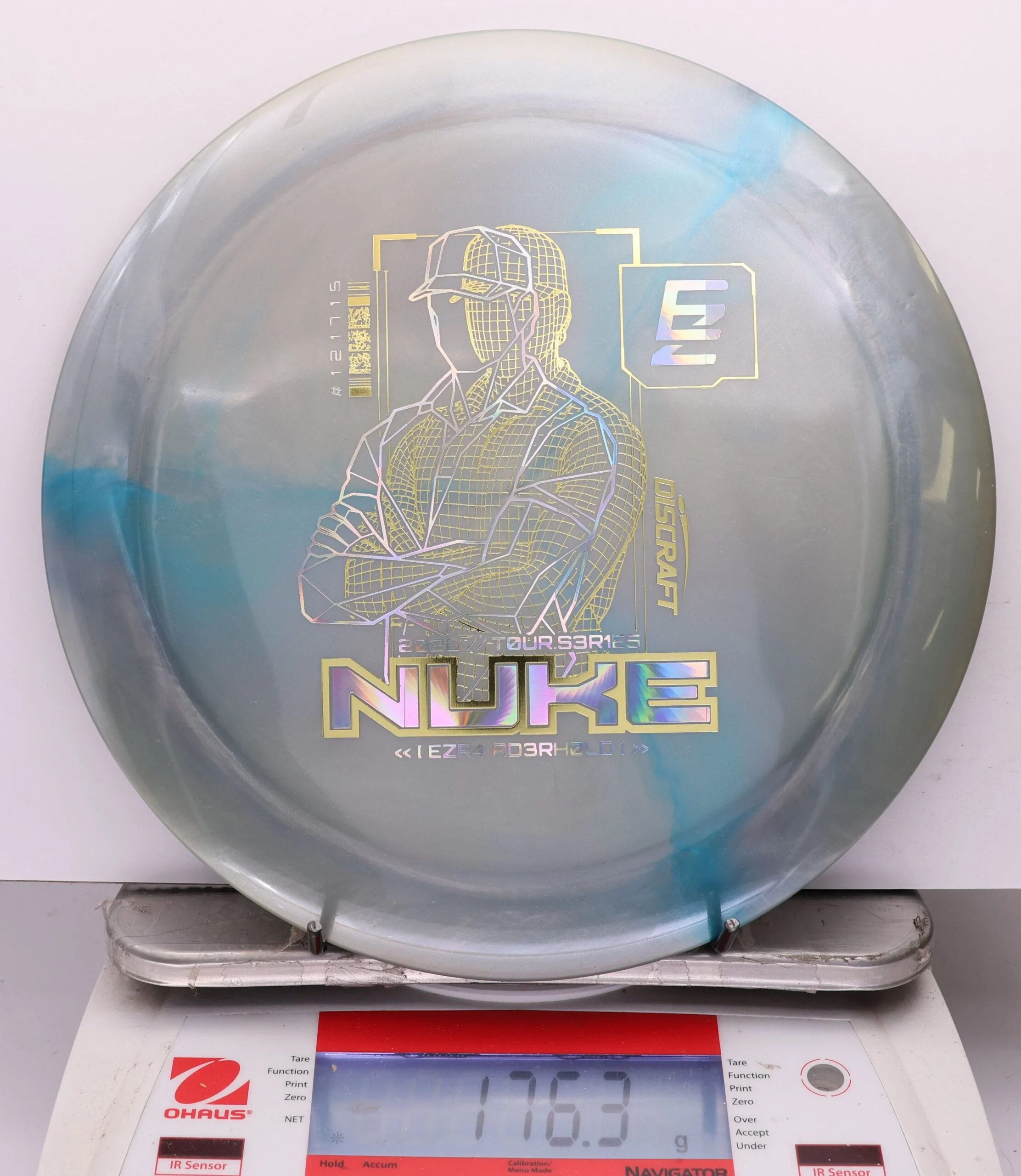 1139884 Big Z Titanium Nuke, Ezra Aderhold 2026 Tour Series V2 - #534 GrayBlue, 176