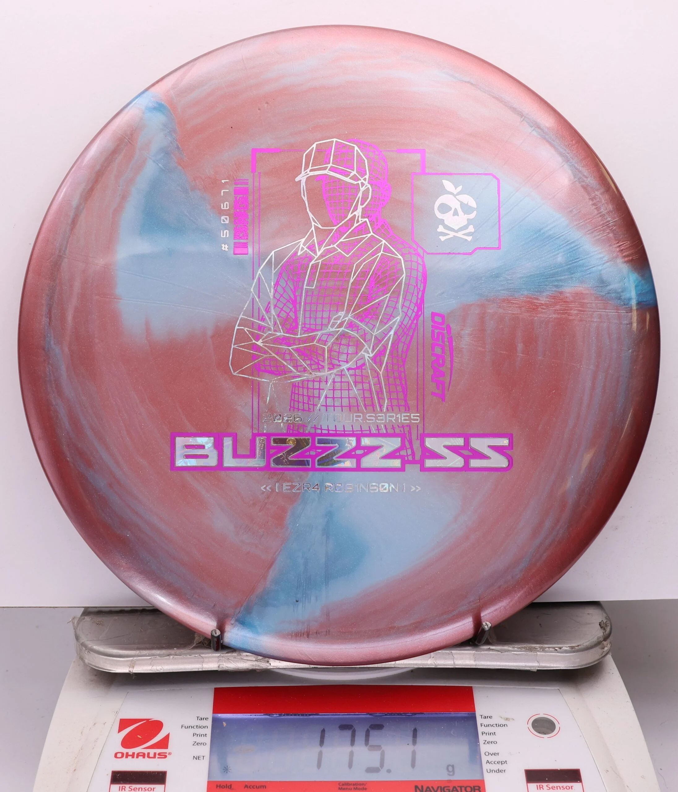 1139920 Big Z Titanium Buzzz SS, Ezra Robinson 2026 Tour Series V2 - #526 RedOrangeBlue, 175