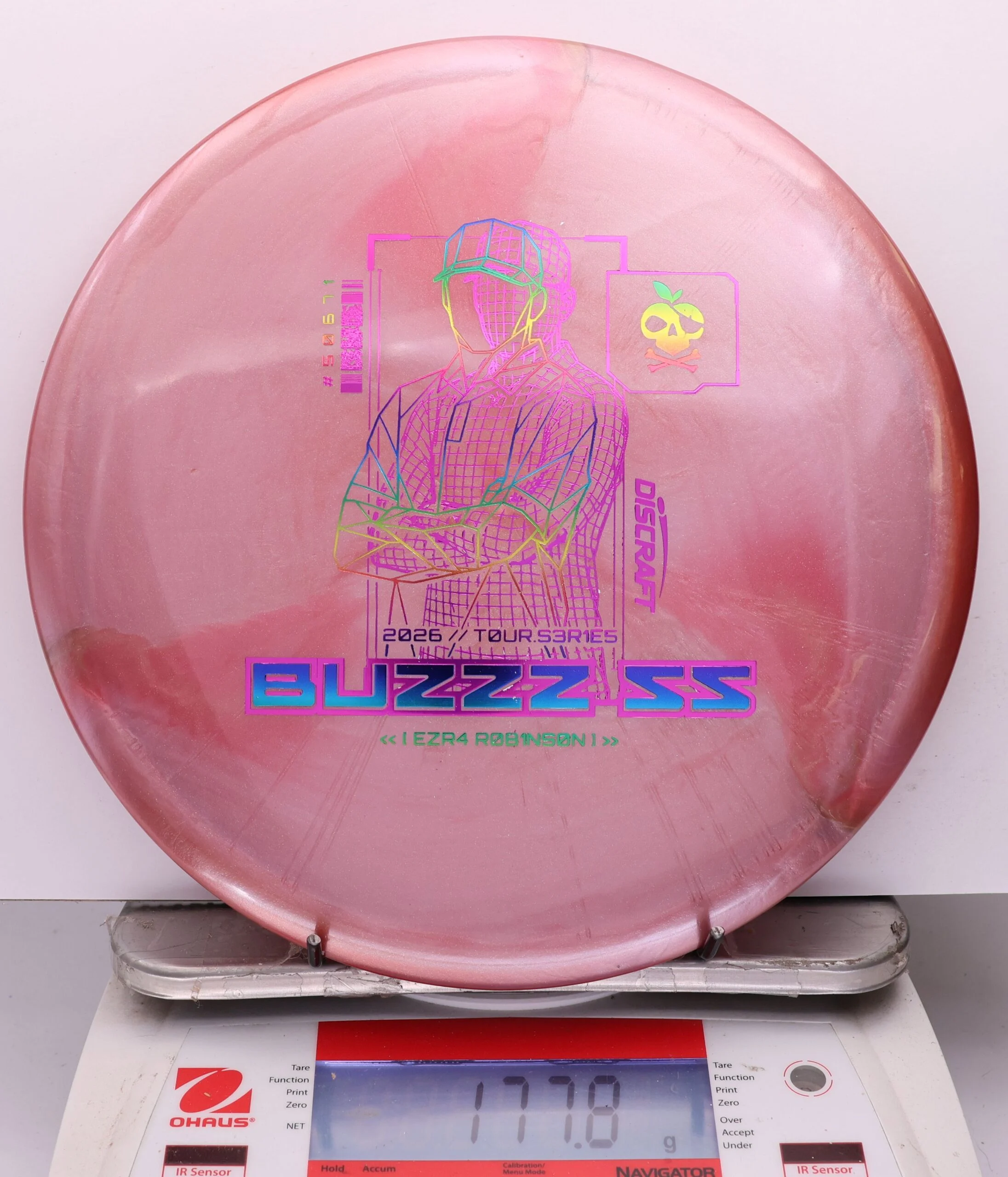 1139939 Big Z Titanium Buzzz SS, Ezra Robinson 2026 Tour Series V2 - #527 RedOrange, 178