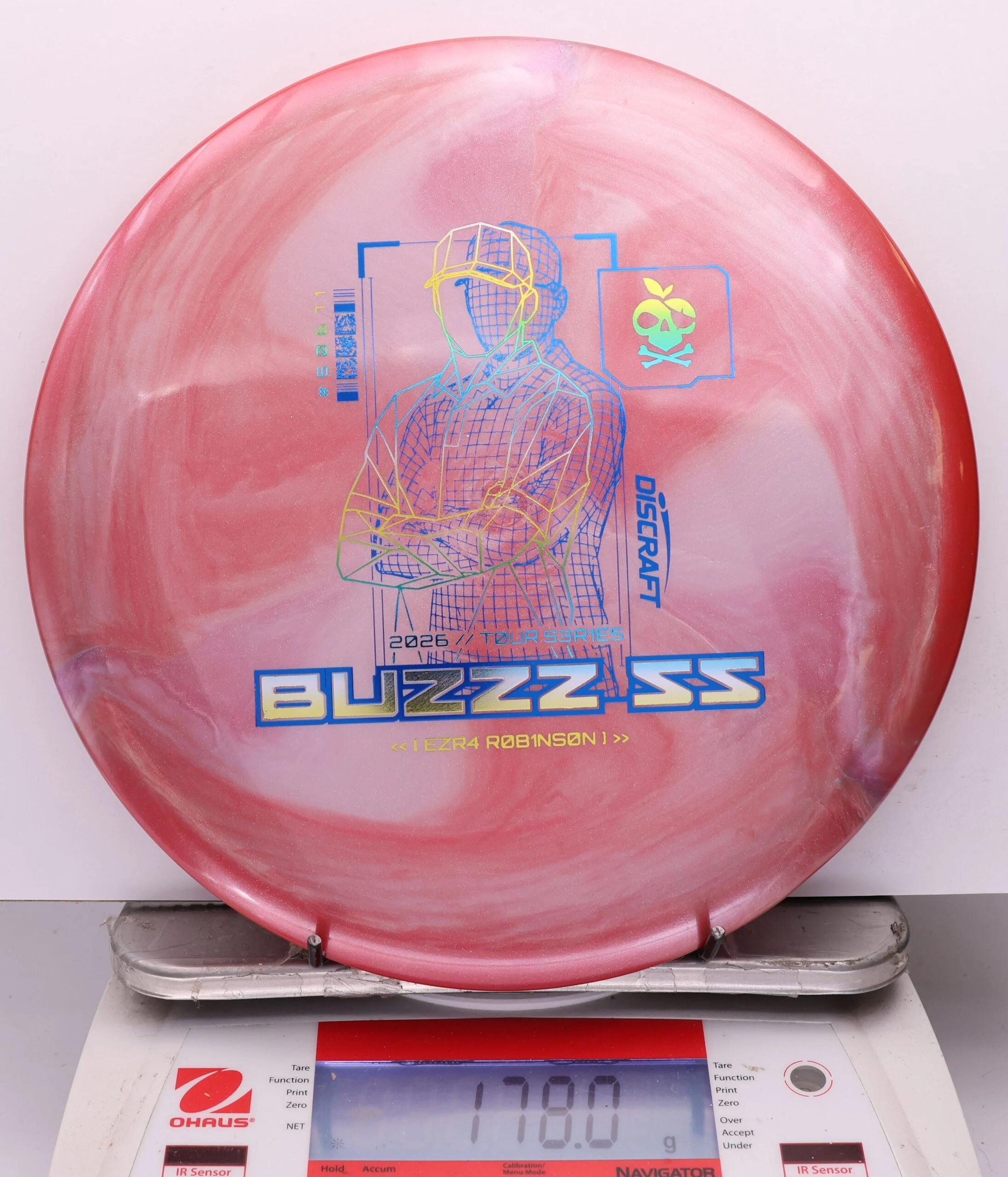 1139940 Big Z Titanium Buzzz SS, Ezra Robinson 2026 Tour Series V2 - #528 RedOrangePink, 178