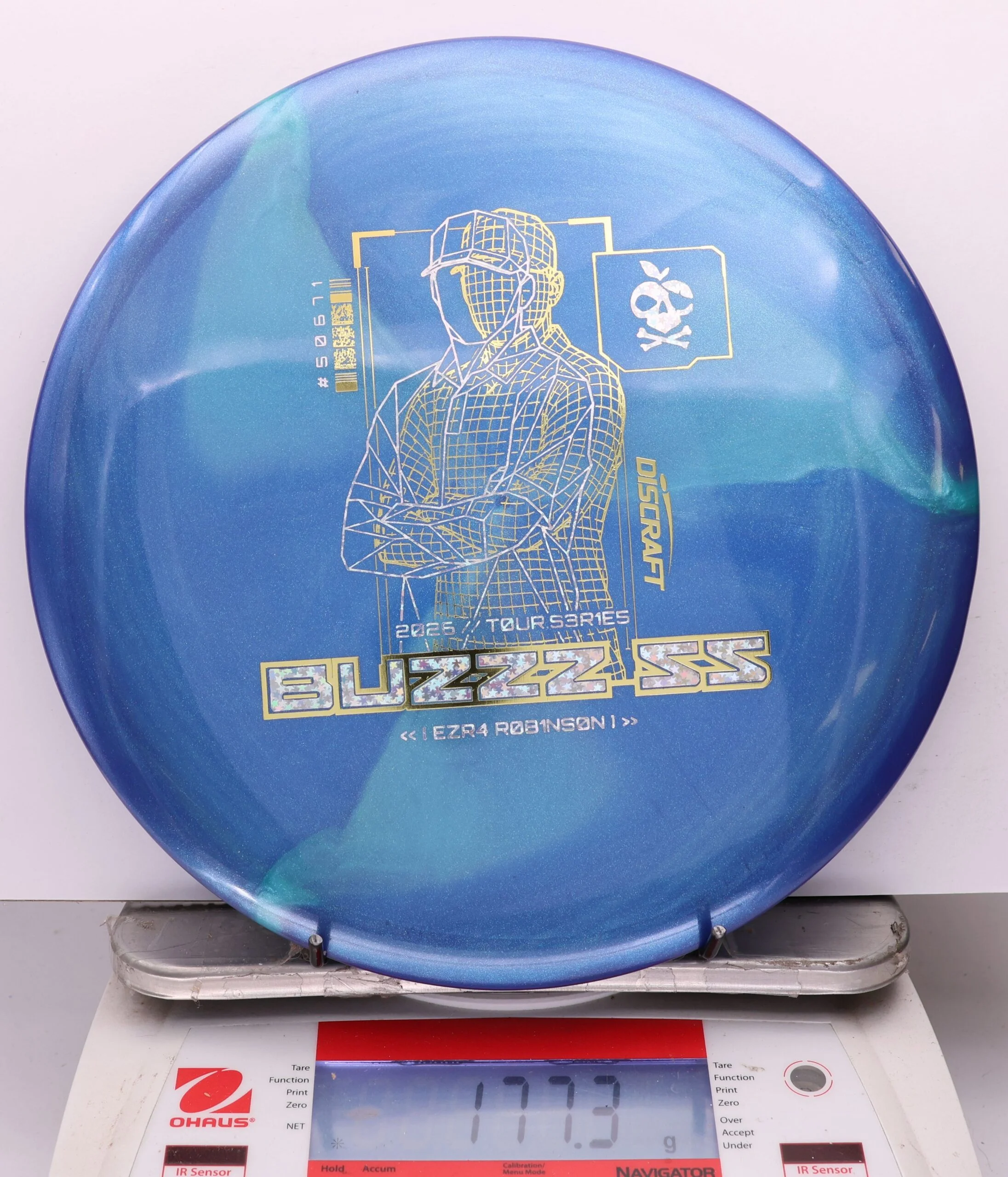 1139943 Big Z Titanium Buzzz SS, Ezra Robinson 2026 Tour Series V2 - #531 Blue, 177