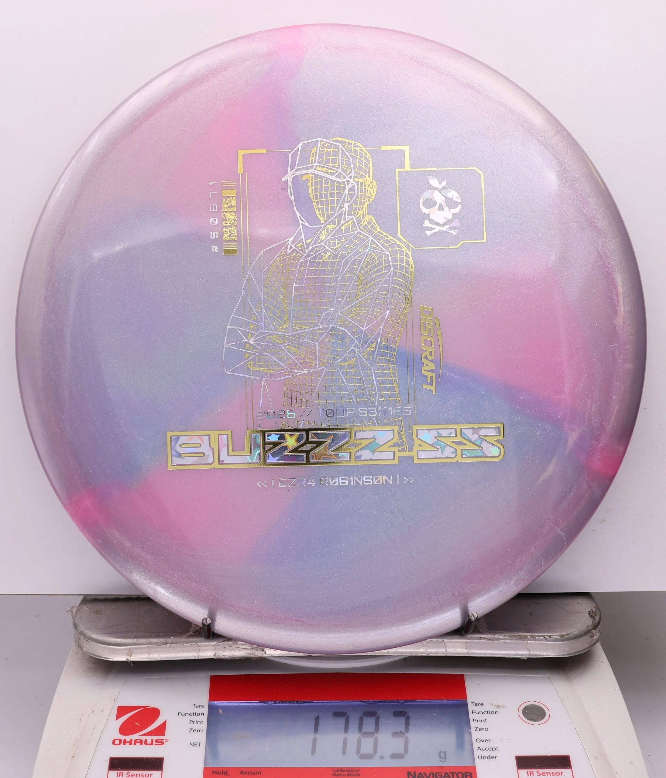 1139979 Big Z Titanium Buzzz SS, Ezra Robinson 2026 Tour Series V2 - #539 LtPinkLtPurple, 178