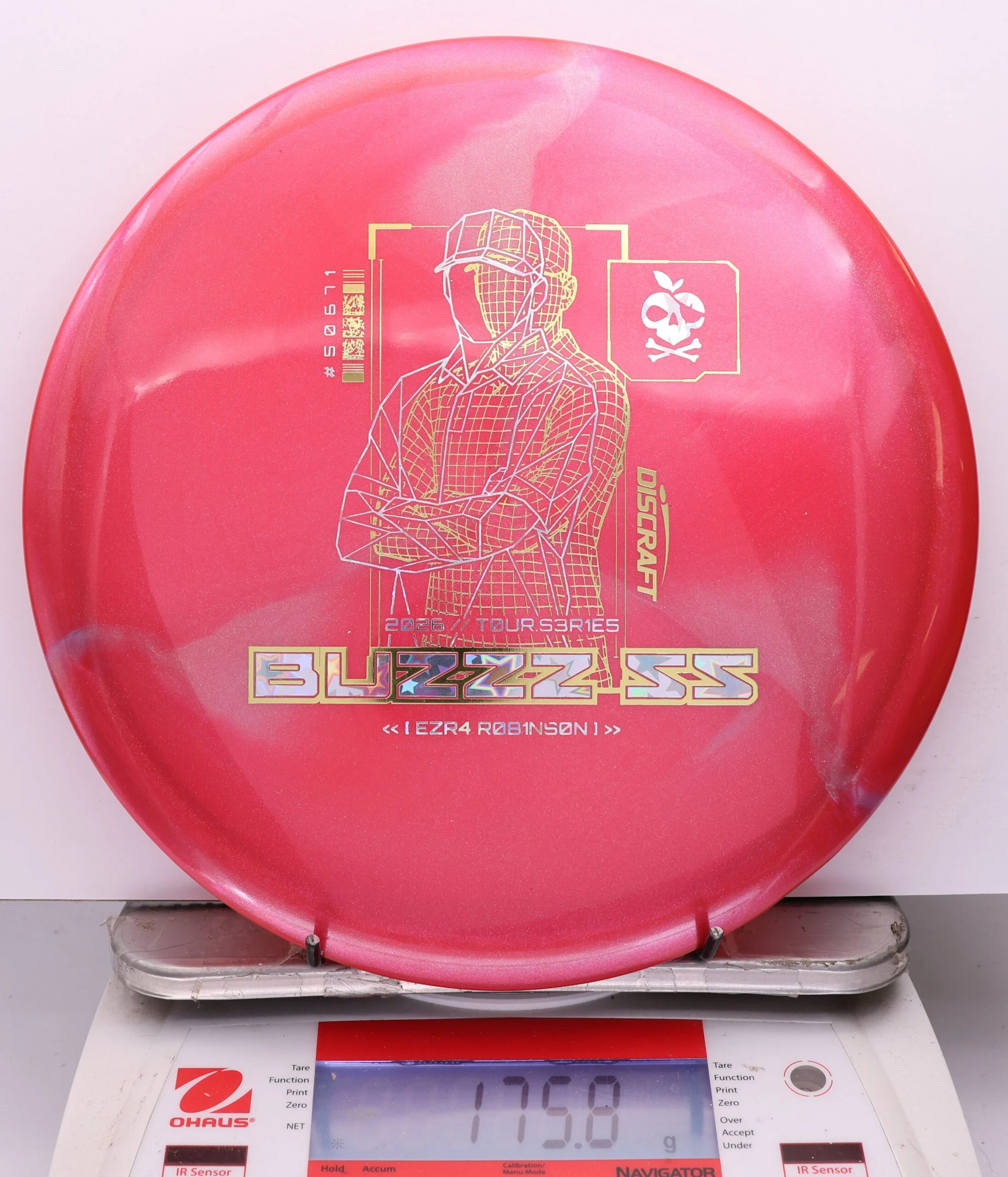 1139980 Big Z Titanium Buzzz SS, Ezra Robinson 2026 Tour Series V2 - #540 Red, 176