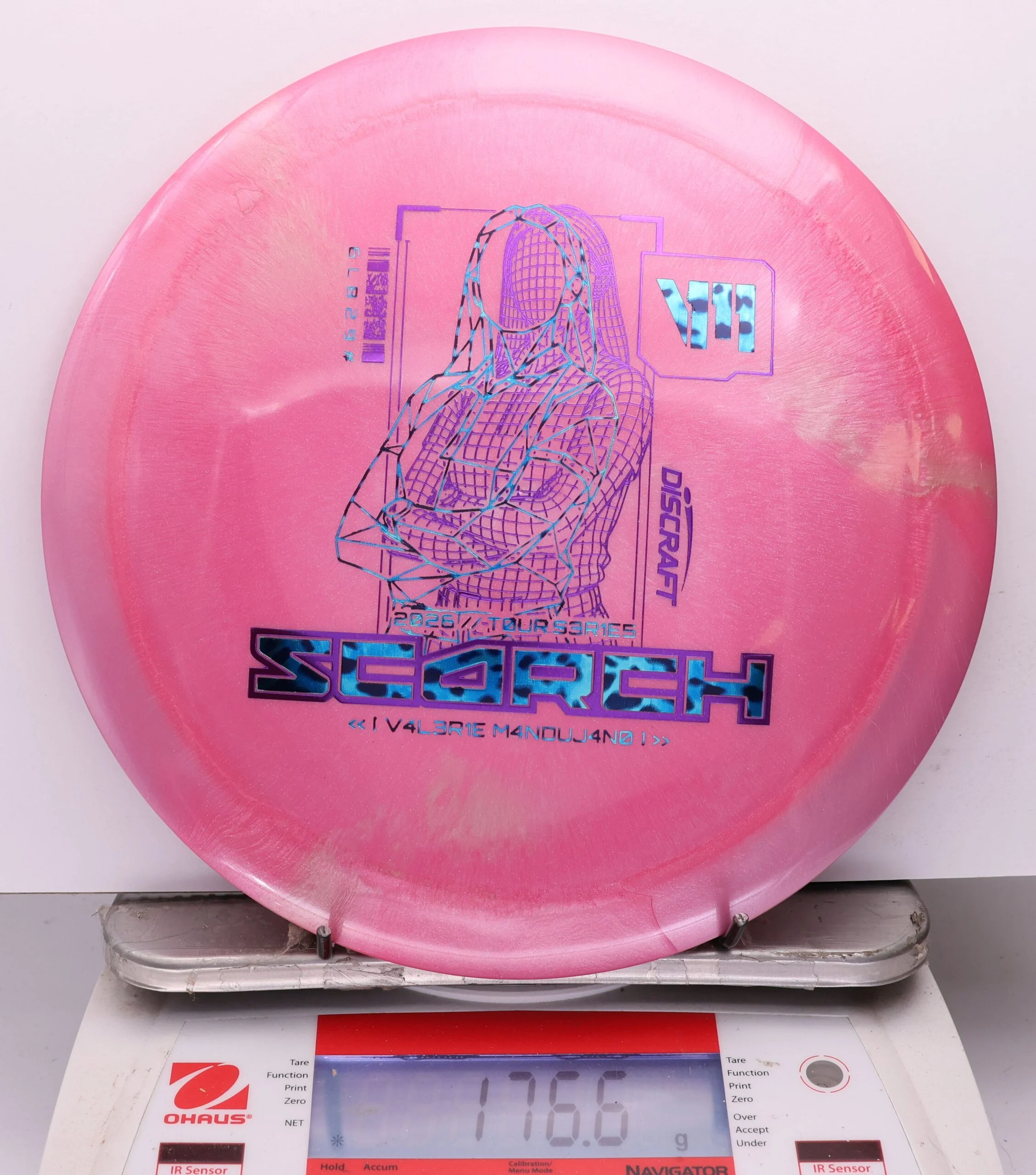 1139996 Big Z Titanium Scorch, Valerie Mandujano 2026 Tour Series V2 - #526 Pink, 177