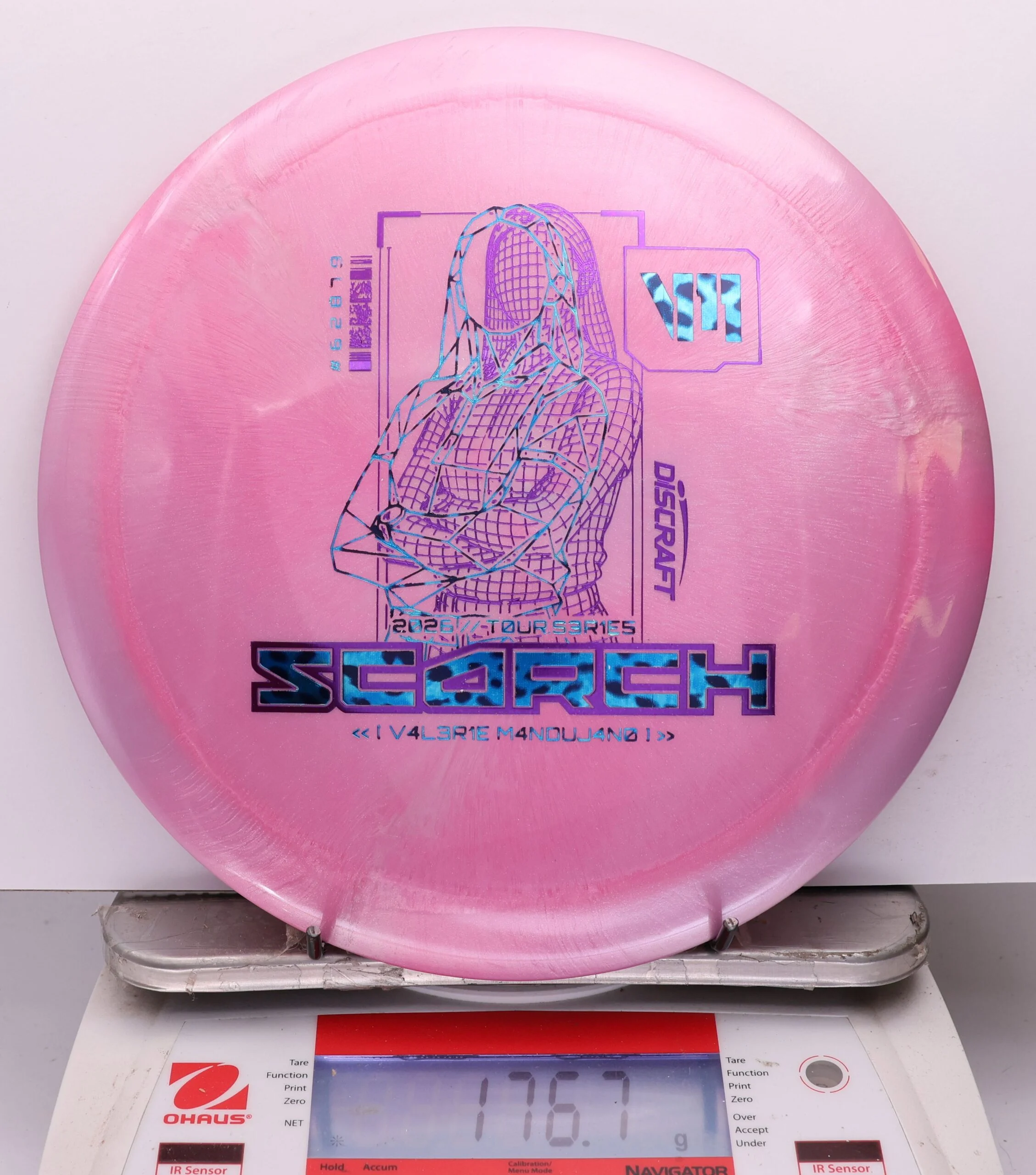 1140017 Big Z Titanium Scorch, Valerie Mandujano 2026 Tour Series V2 - #529 Pink, 177