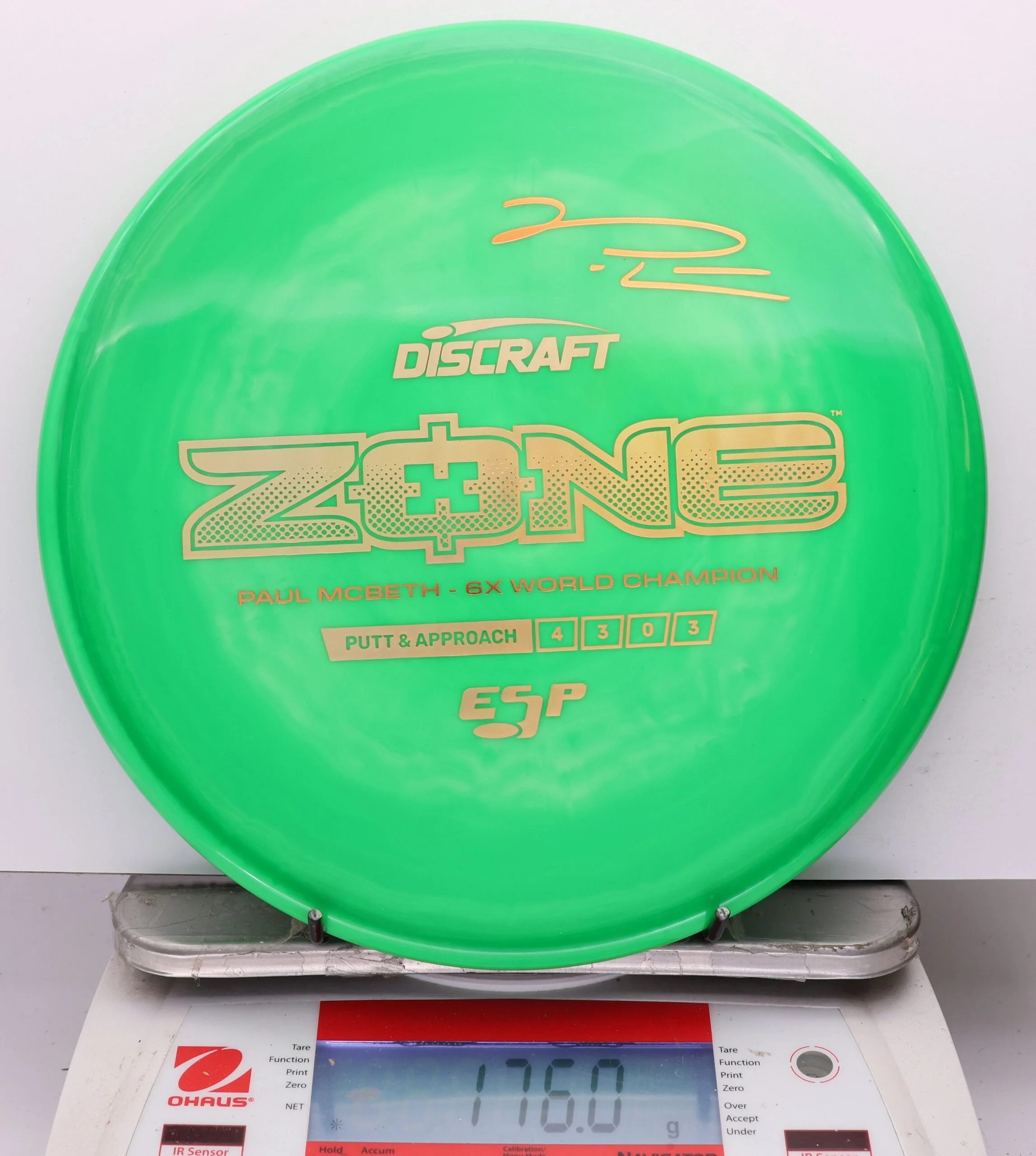 1141033 ESP Zone, Paul McBeth 6X - #538 Greenb, 176