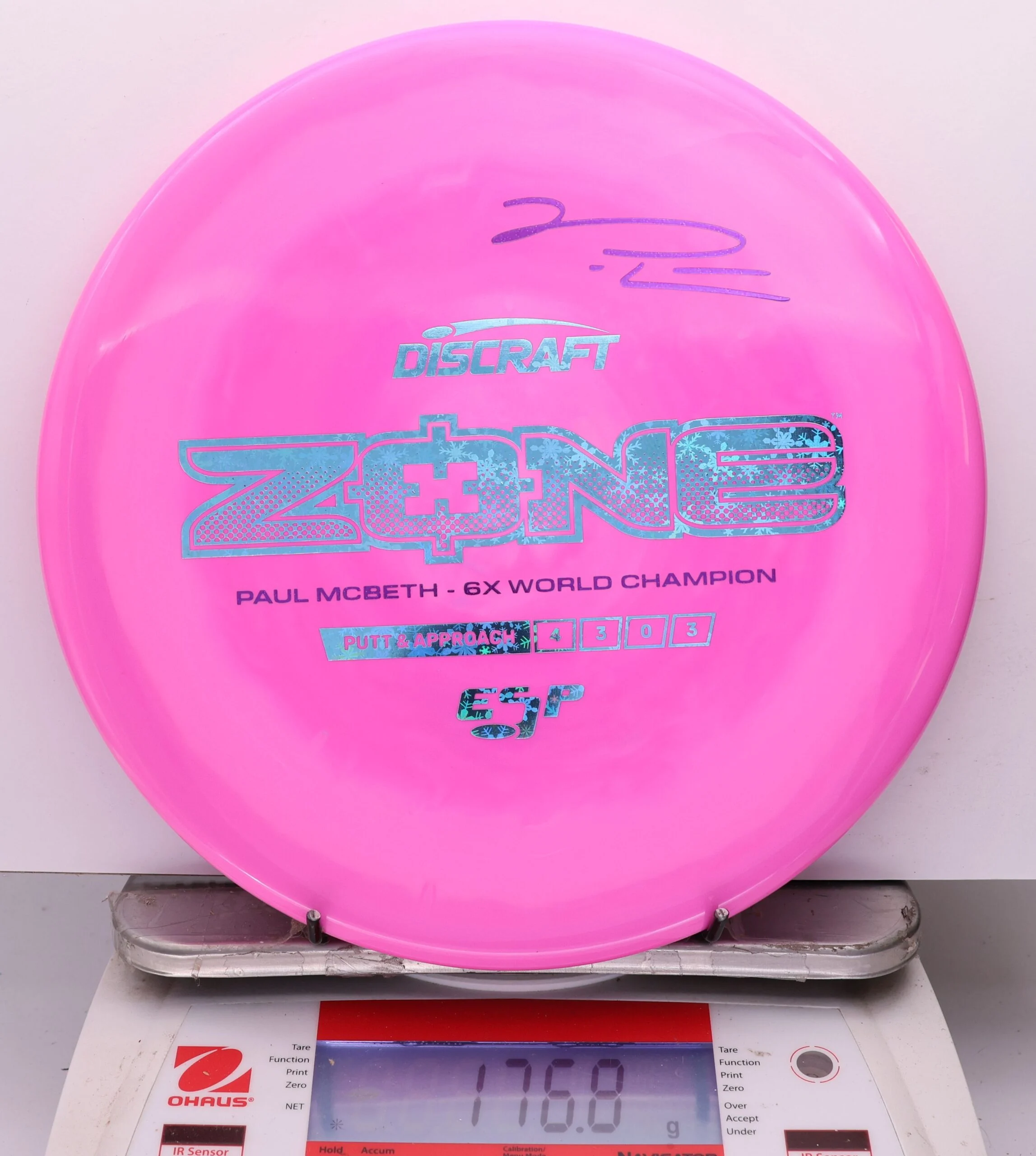 1141092 ESP Zone, Paul McBeth 6X - #542 Pink, 177