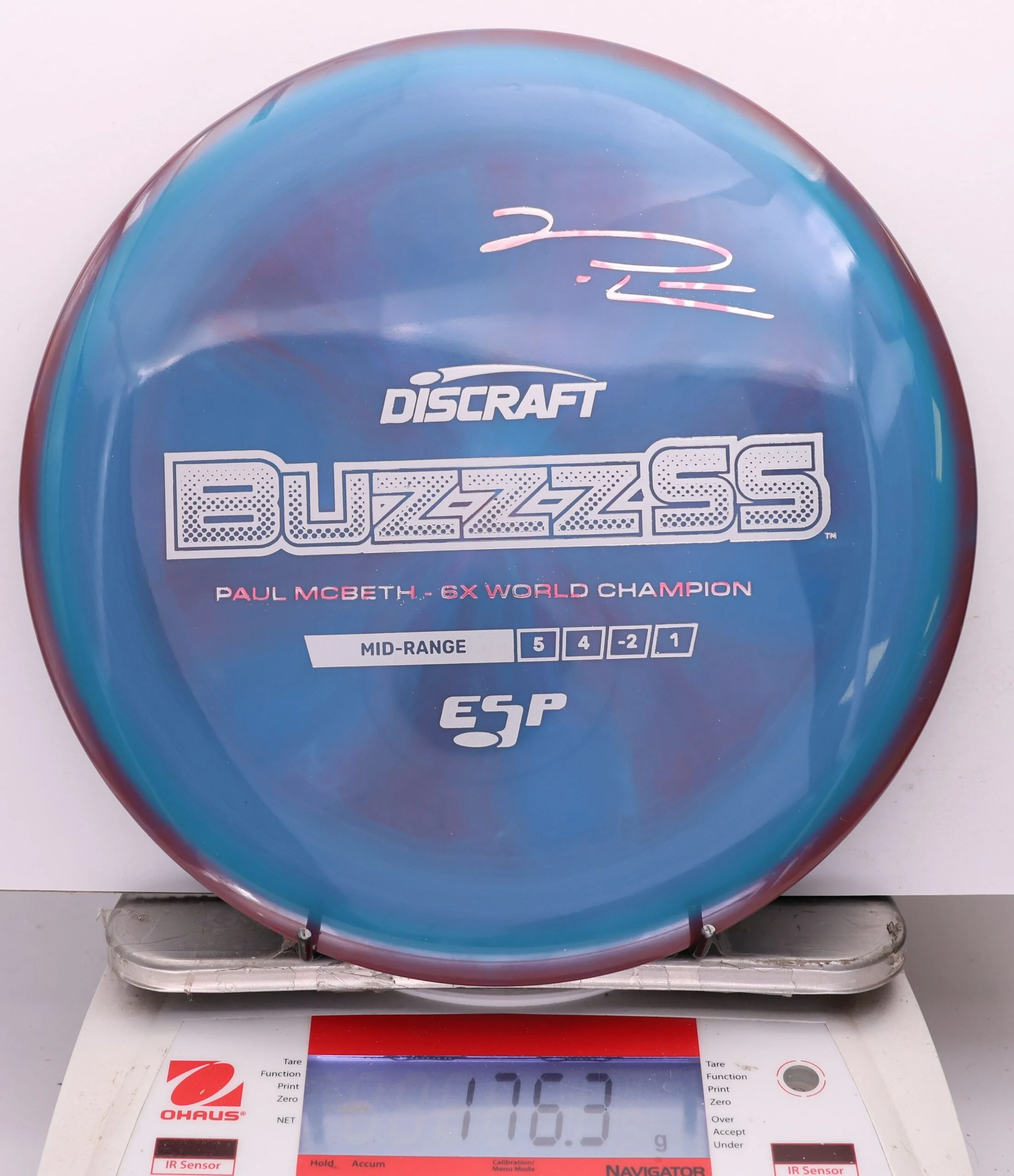 1141229 ESP Buzzz SS, Paul McBeth 6X - #544 BlackBlue, 176