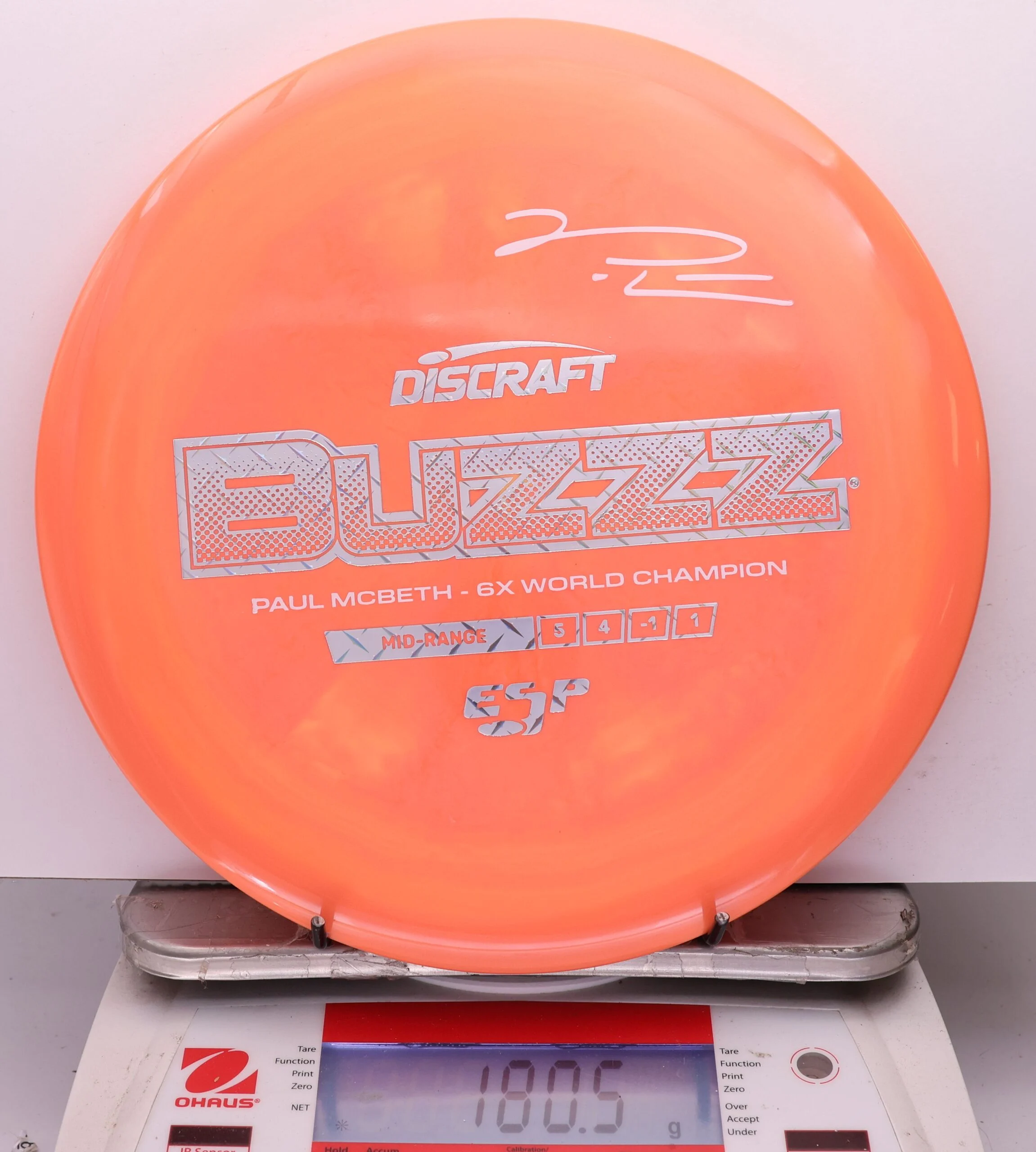 1141348 ESP Buzzz, Paul McBeth 6X - #531 Orange, 181
