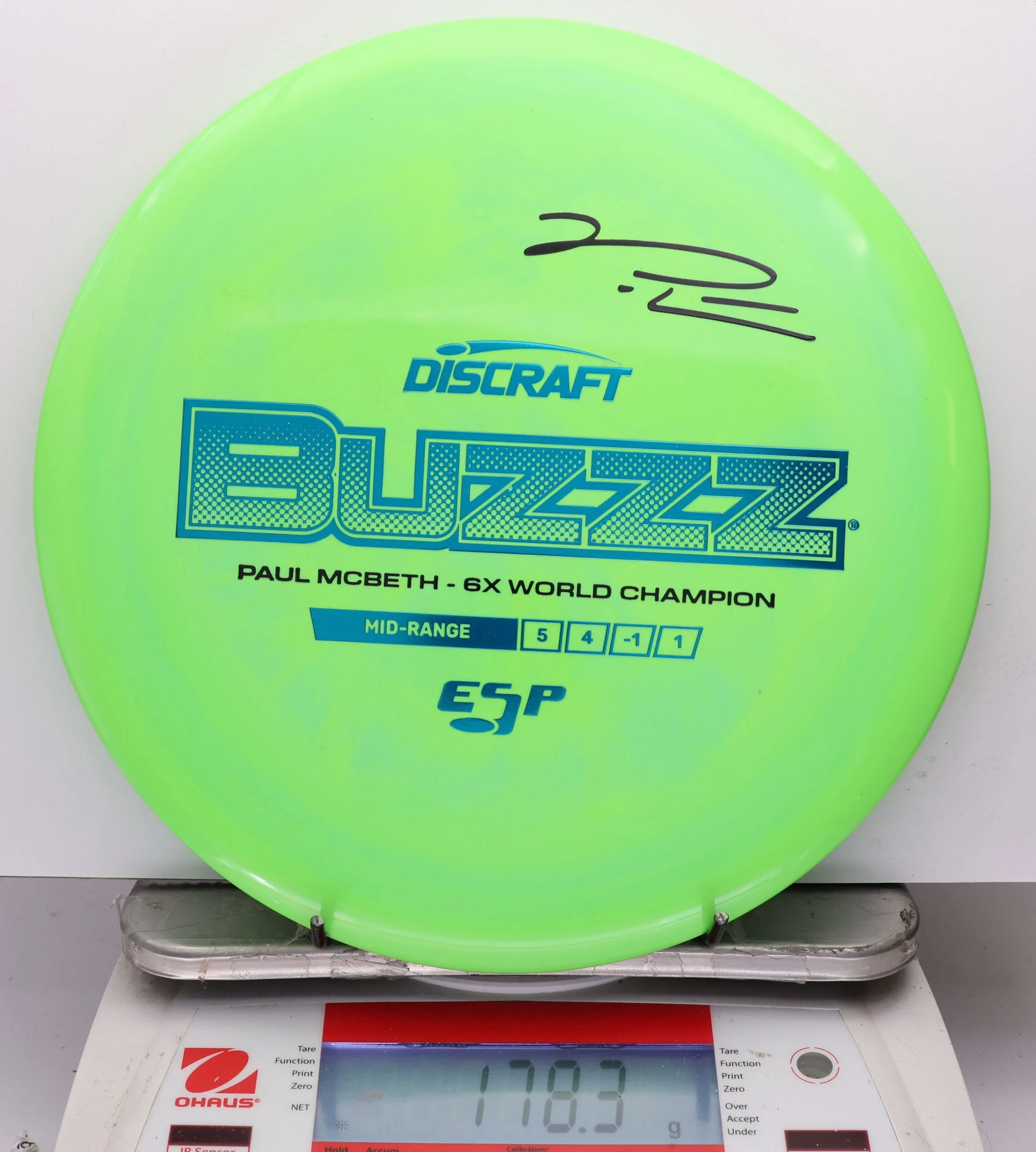 1141380 ESP Buzzz, Paul McBeth 6X - #535 NGreen, 178