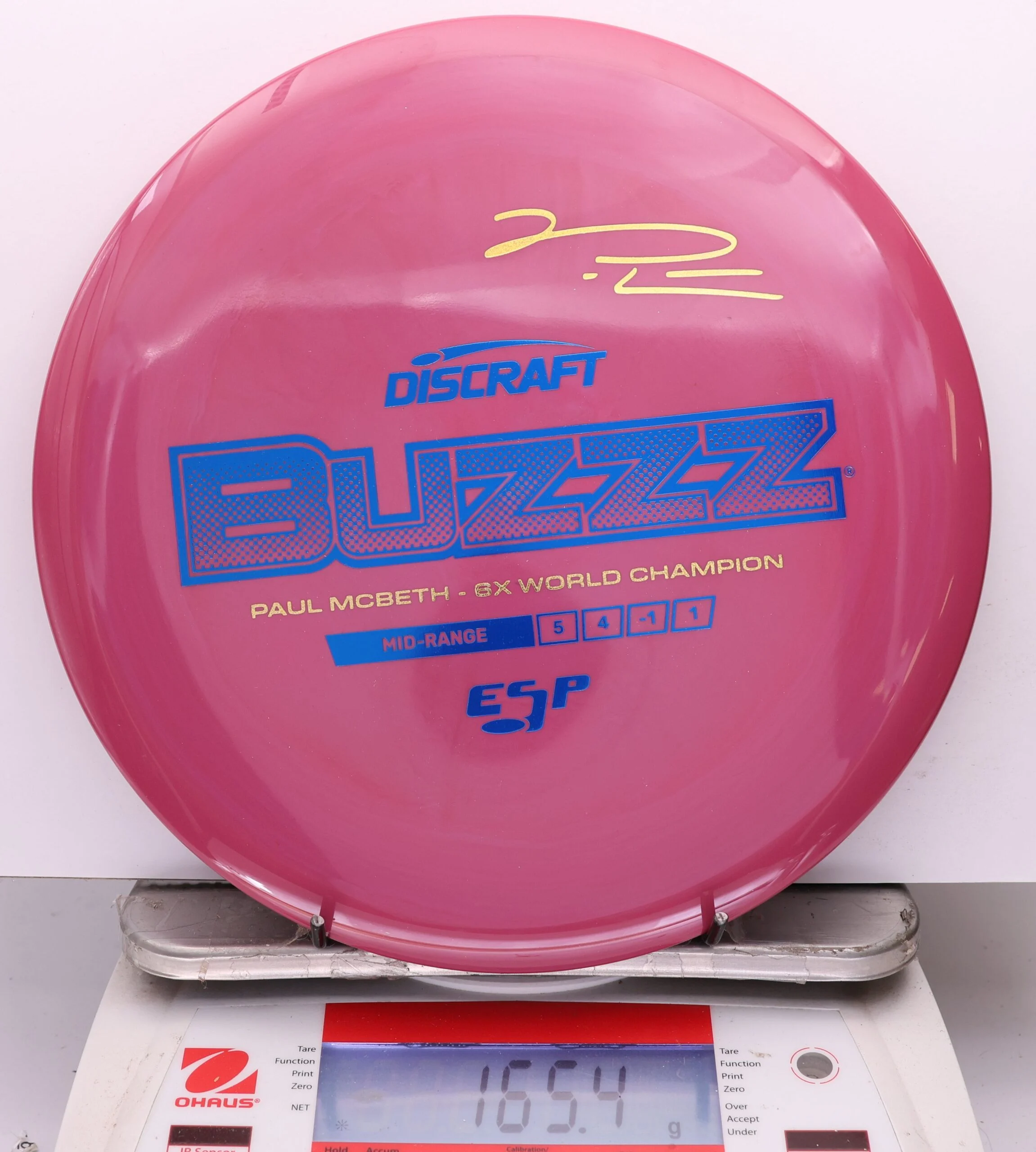 1141381 ESP Buzzz, Paul McBeth 6X - #536 Maroon, 165