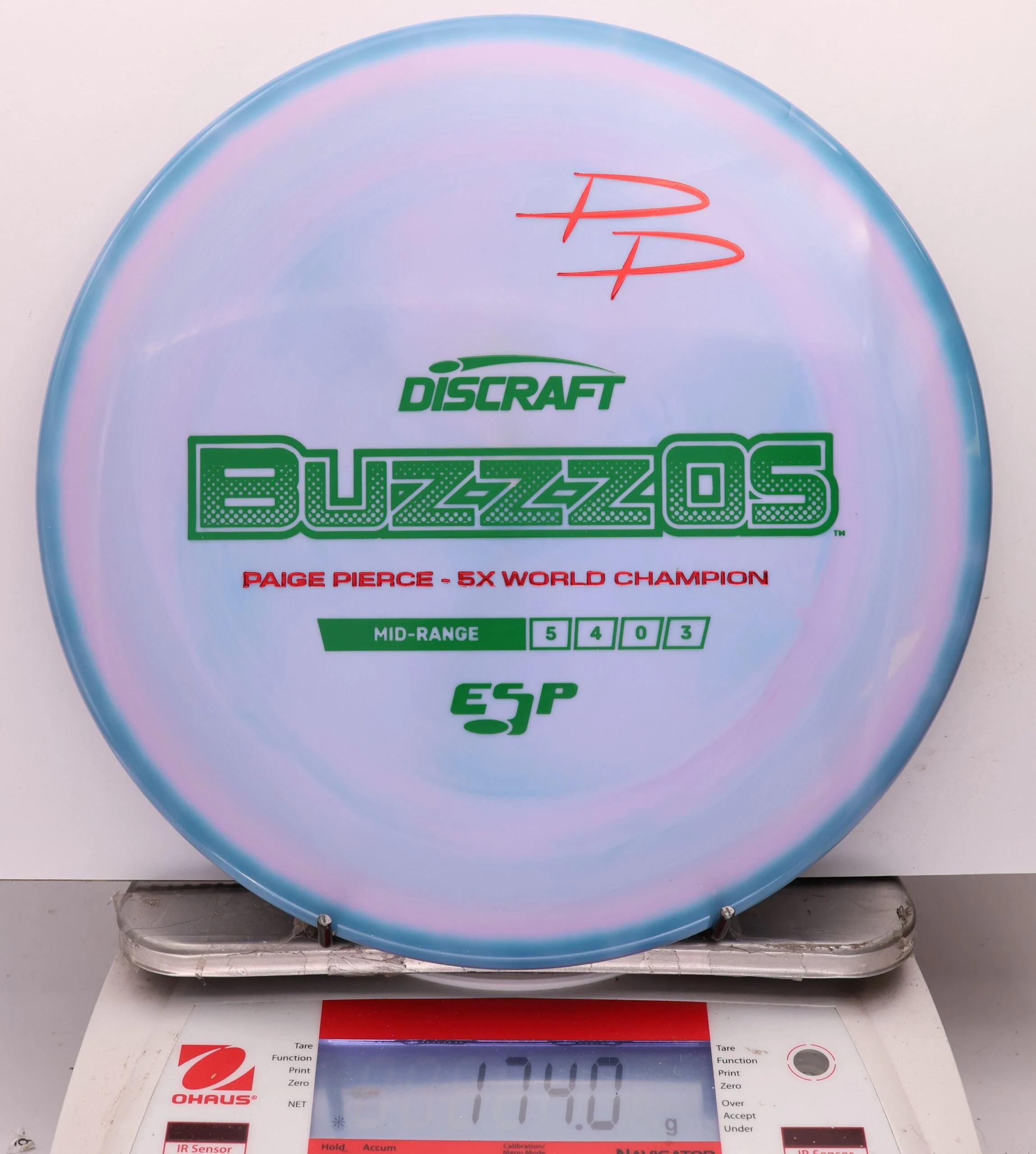 1141562 ESP Buzzz OS, Paige Pierce 5X - #527 BlueLtPink, 174