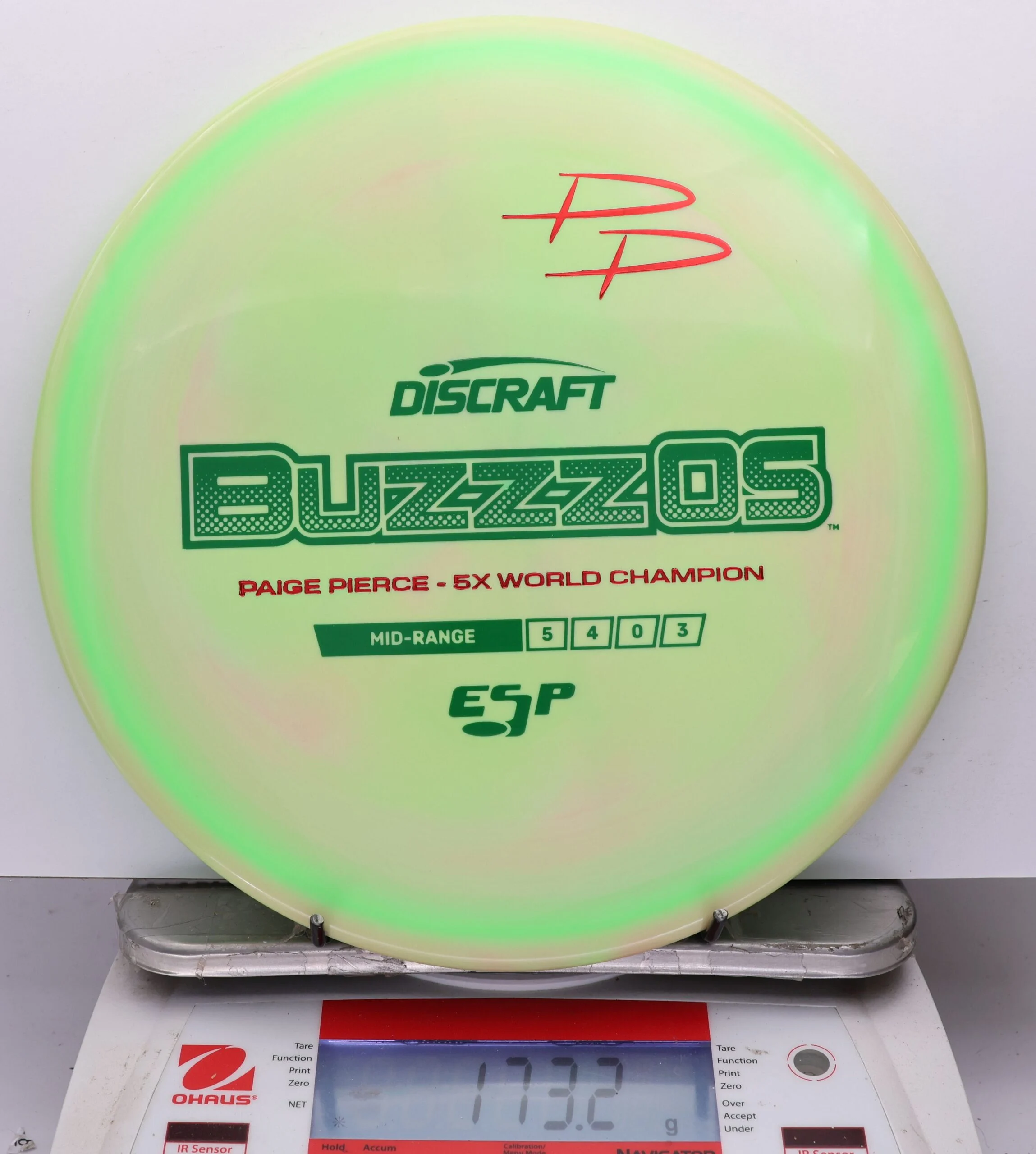 1141616 ESP Buzzz OS, Paige Pierce 5X - #539 LtGreen, 173