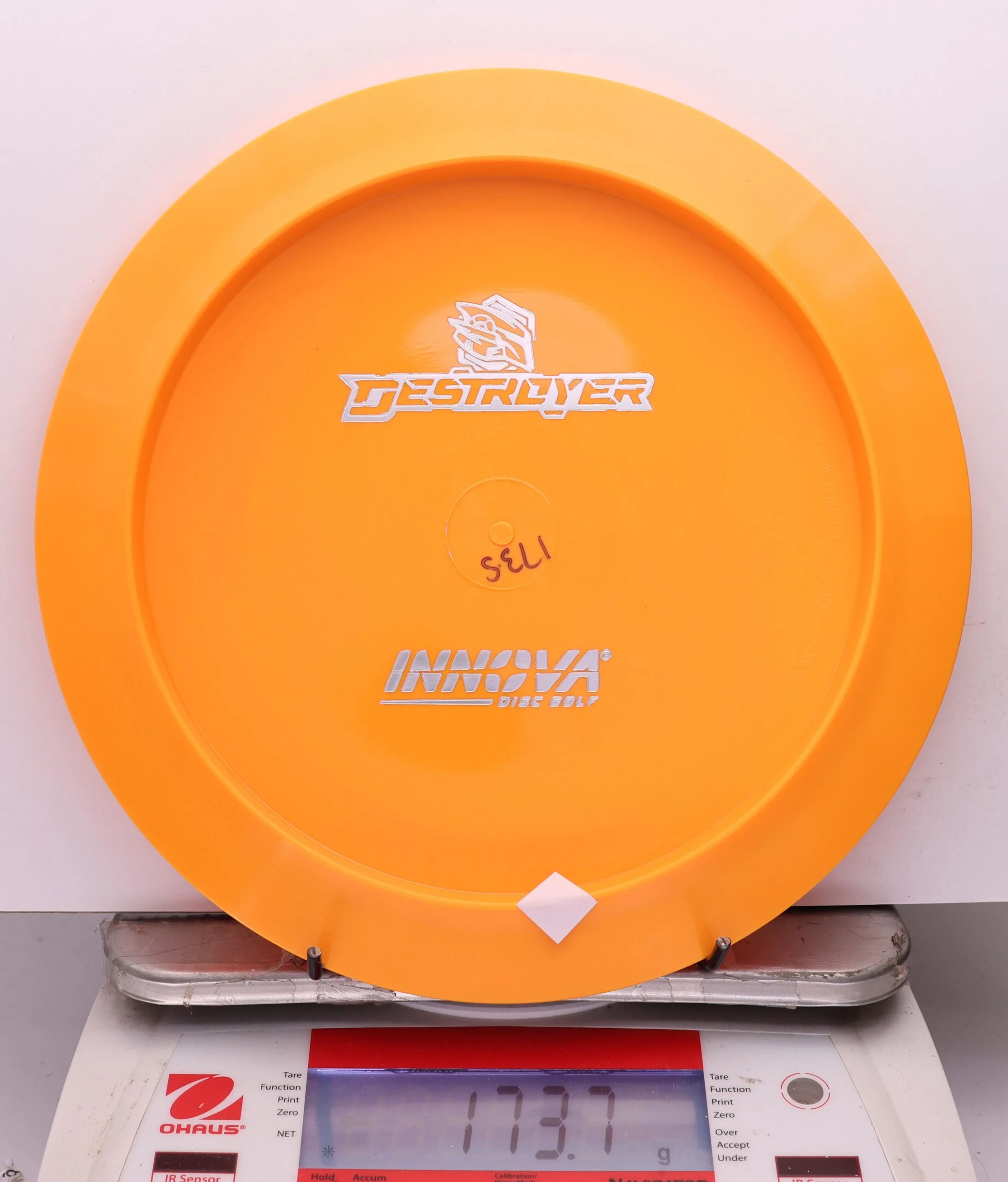 1142007 Star Destroyer, Bottom Stamp - #260 Orange, 174
