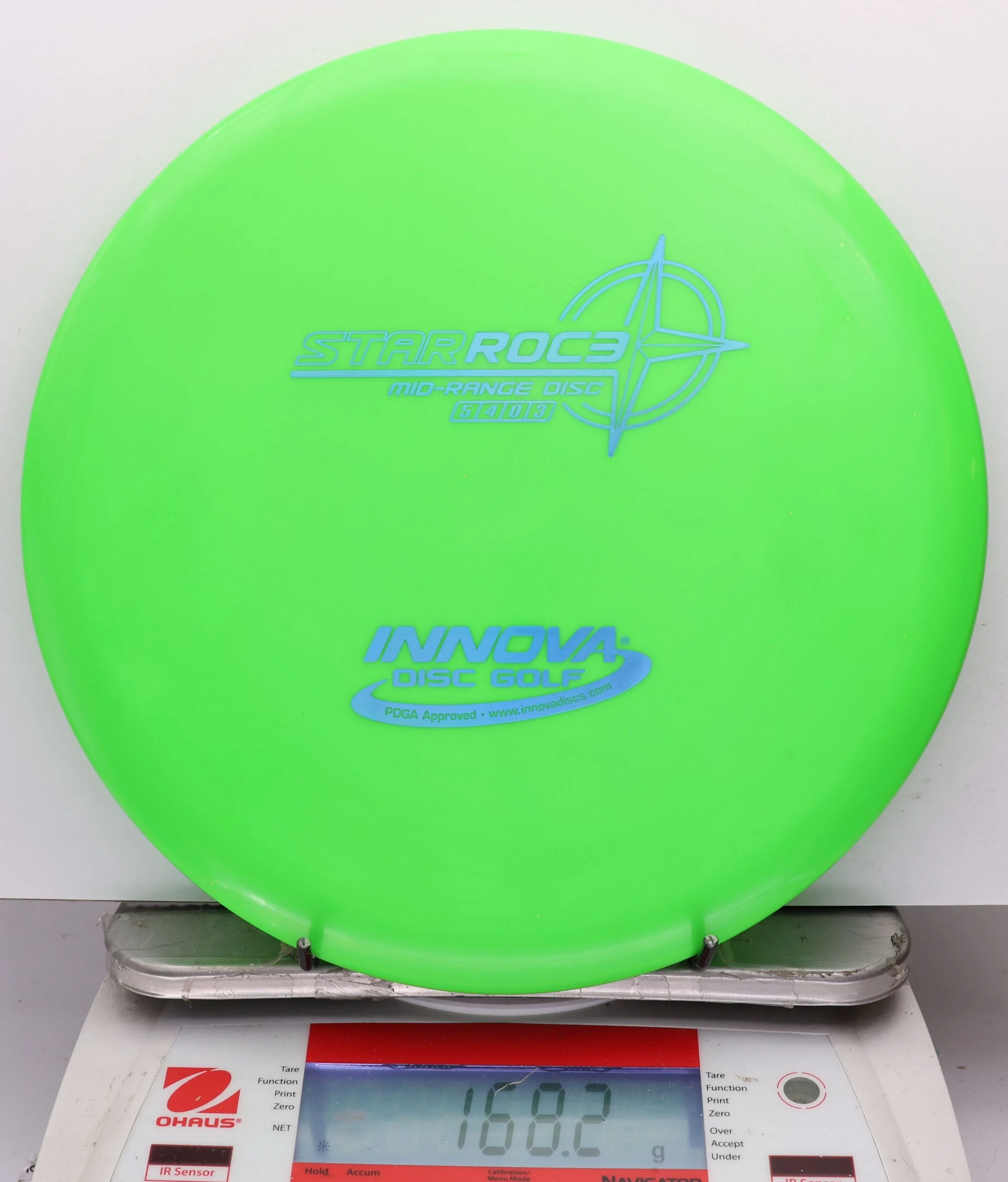 1142425 Star Roc3 - #255 Green, 168