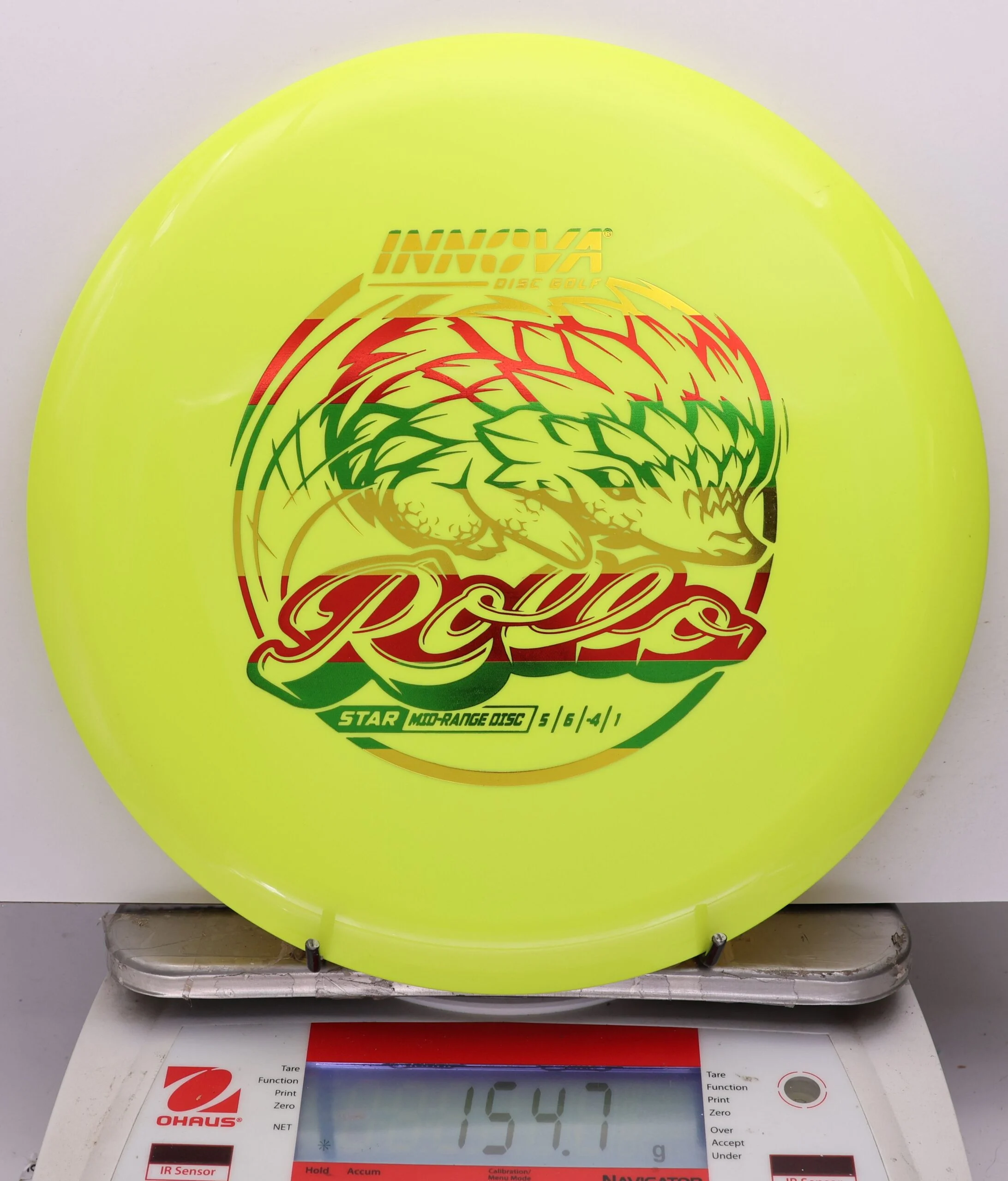 1142546 Star Rollo - #254 Yellow, 155