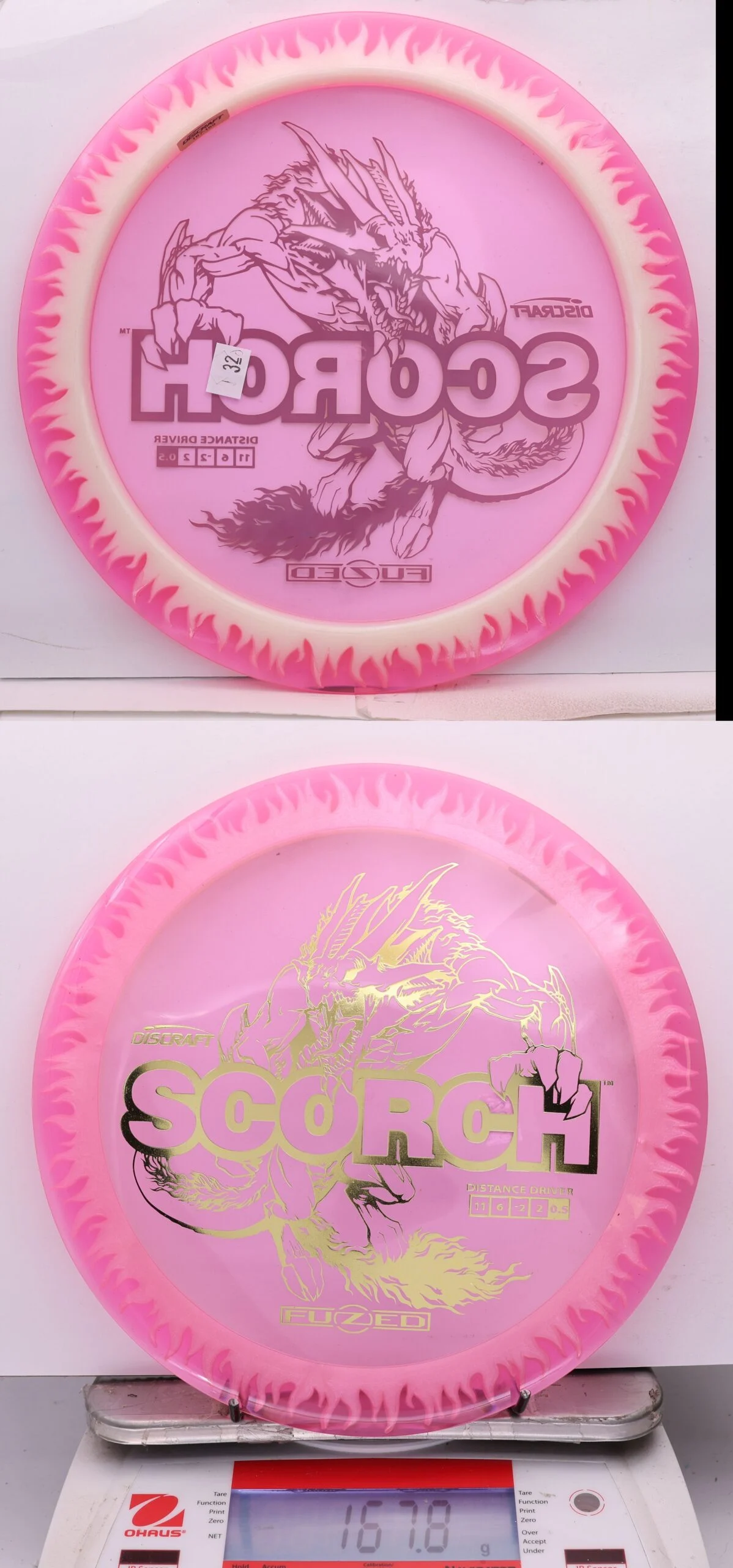 1143806 FuZed Line Scorch, Flame - #32 Pink-Cream, 168