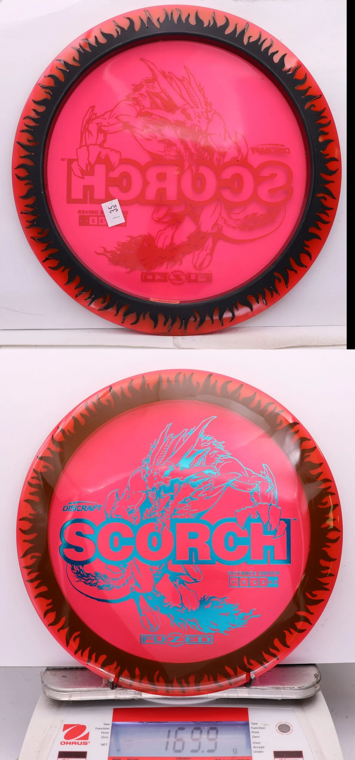 1143809 FuZed Line Scorch, Flame - #35 Red-Black, 170
