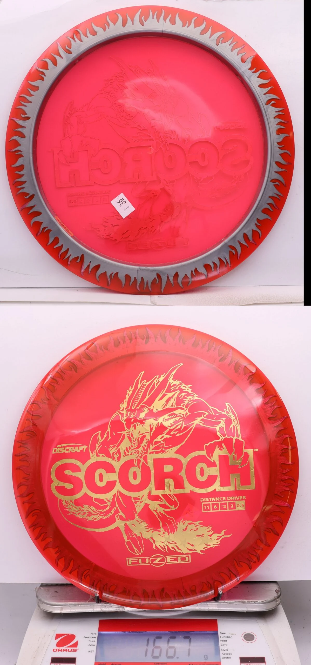 1143820 FuZed Line Scorch, Flame - #36 Red-Gray, 167