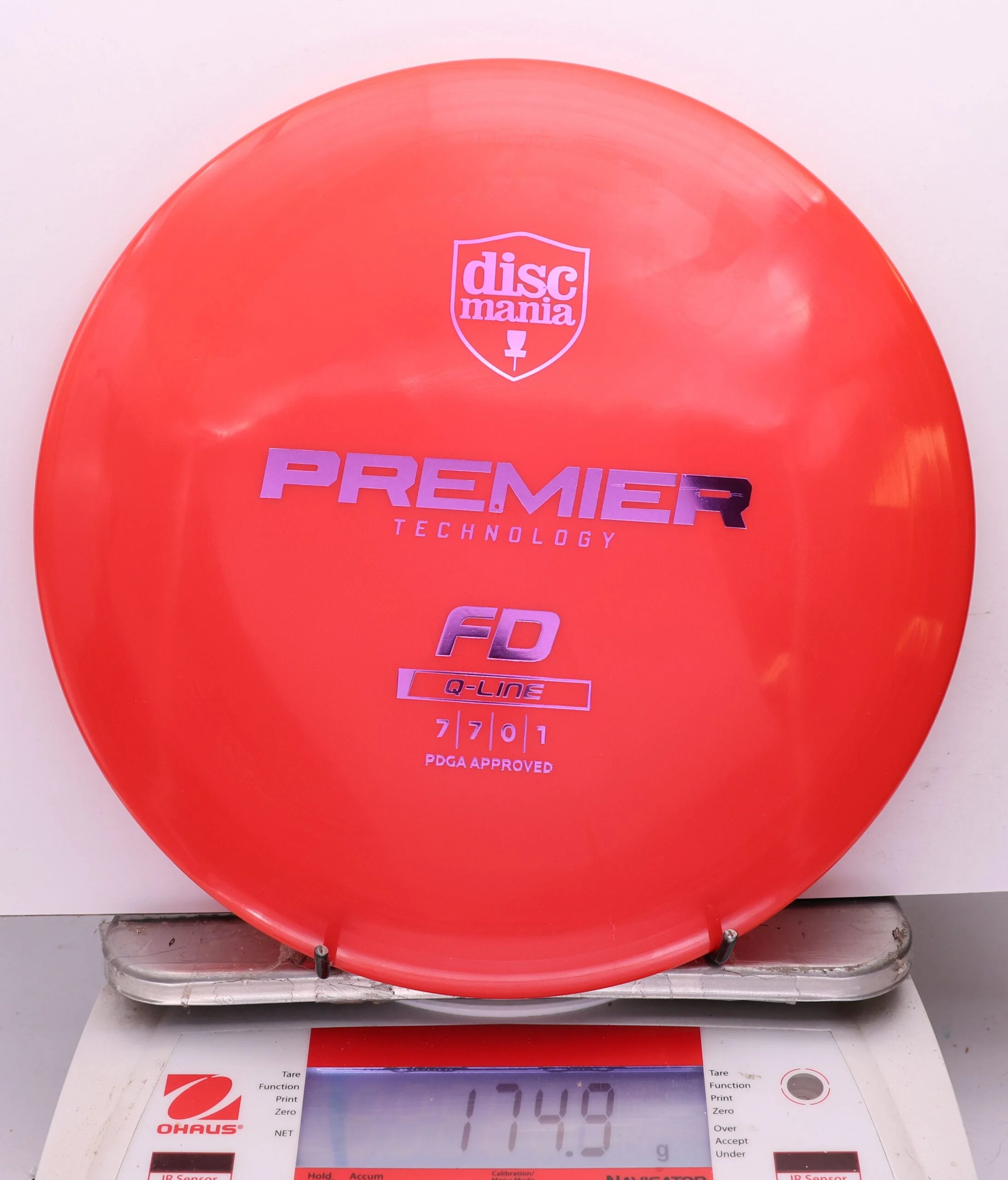 1144077 Q-Line Premier FD - #02 Red, 175