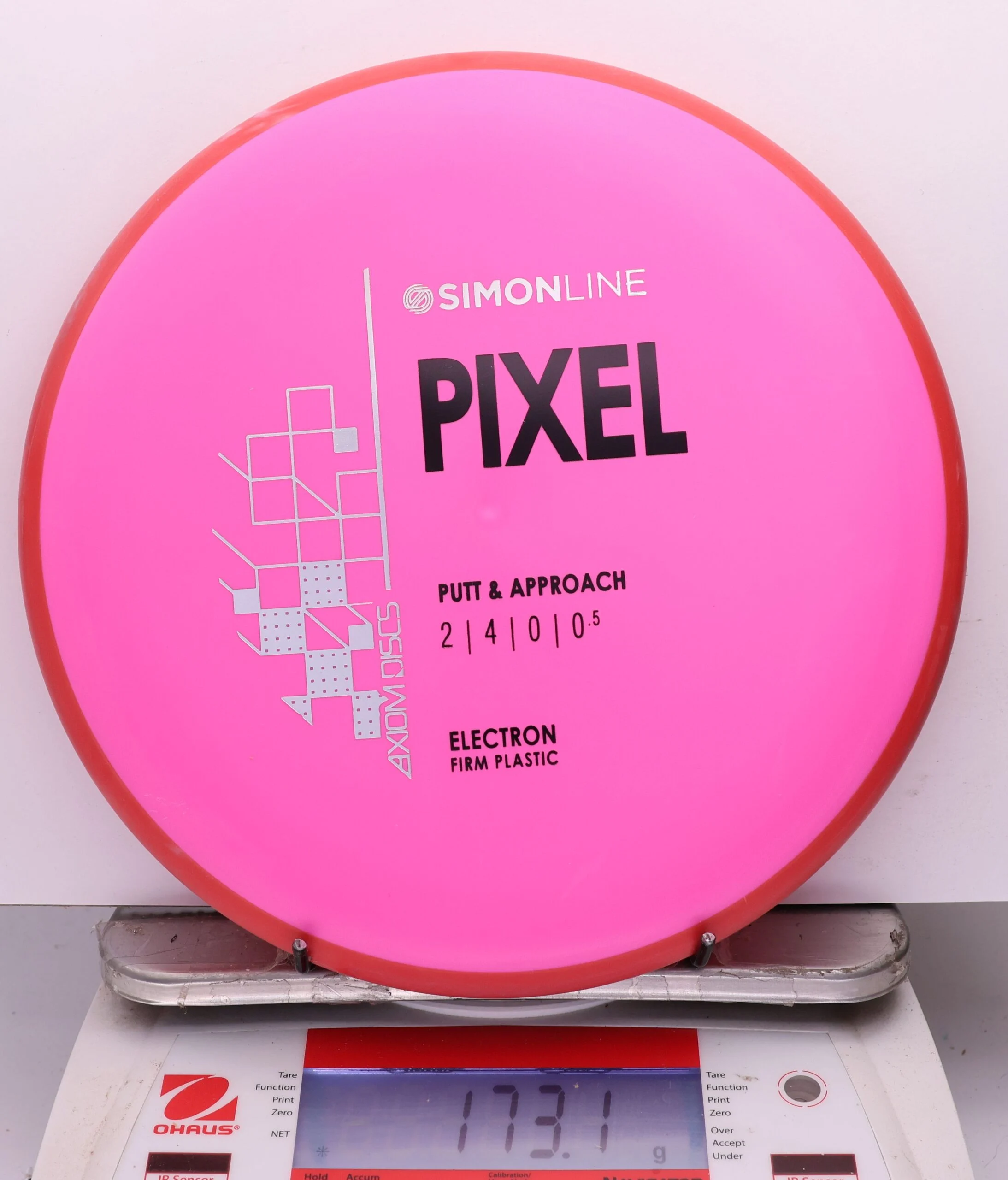 1144335 Simon Line Electron Firm Pixel - #42 Red-Pink, 173