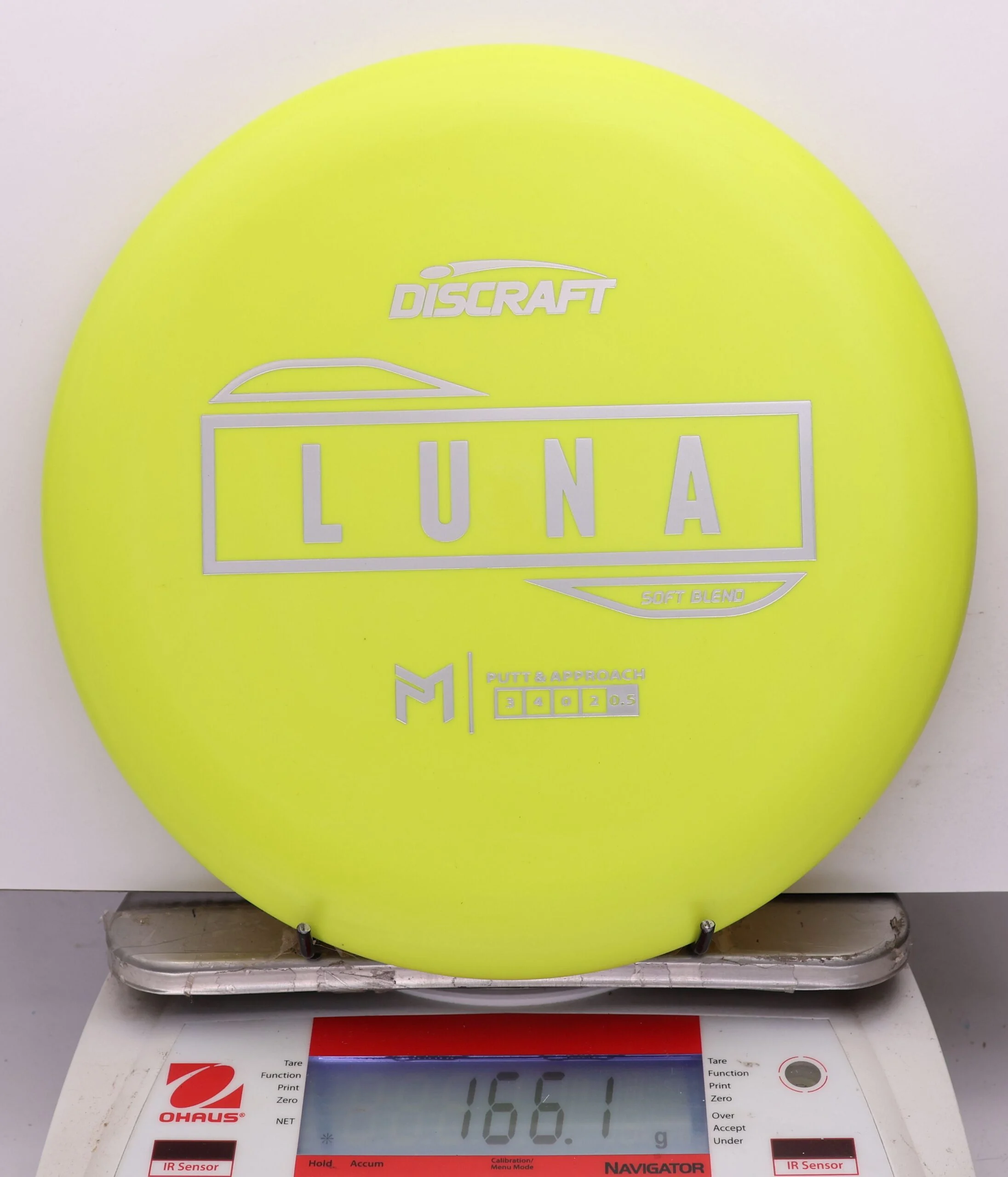 1146147 Putter Line Soft Luna, Paul McBeth - #11 Yellow, 166