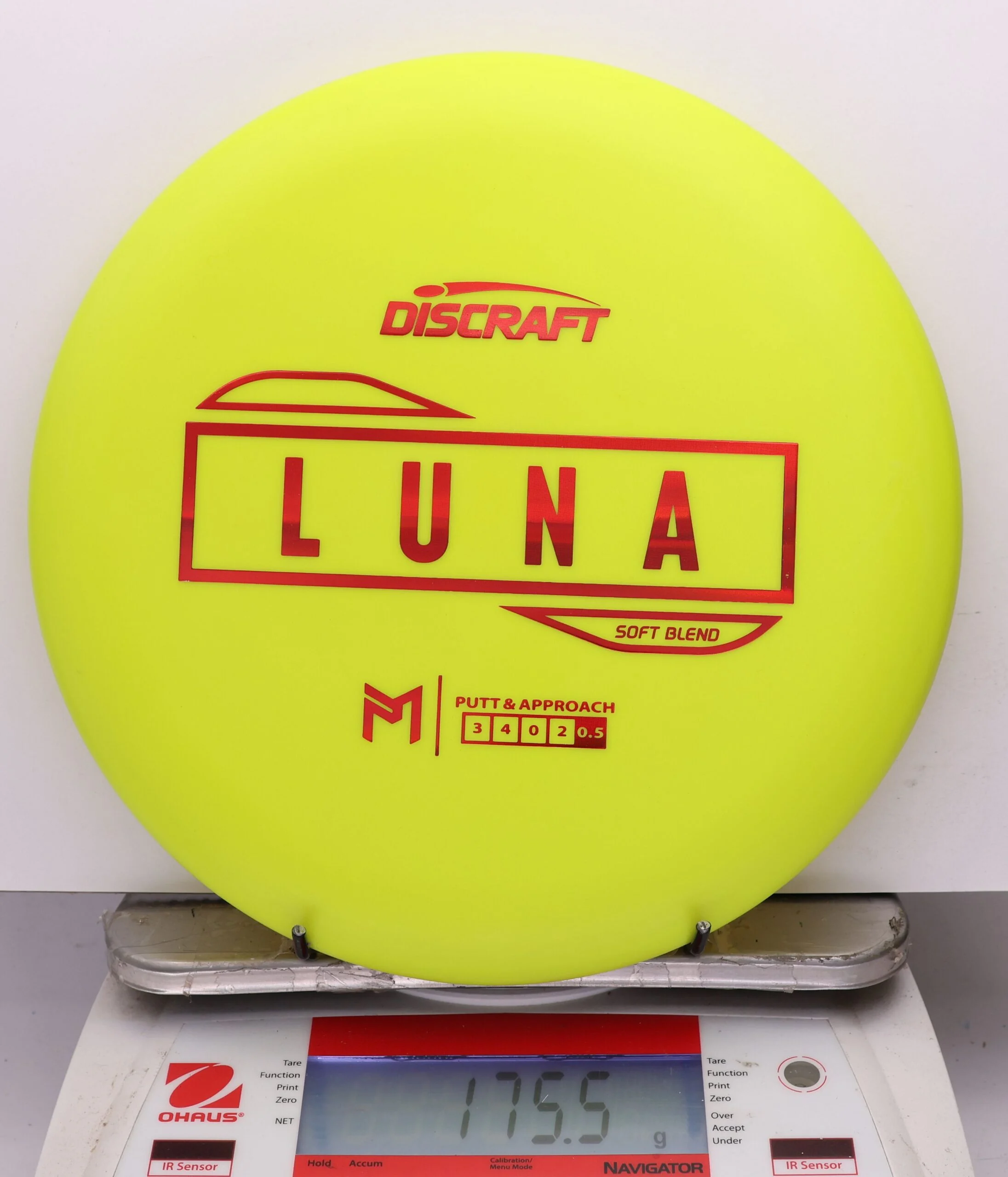 1146149 Putter Line Soft Luna, Paul McBeth - #13 Yellow, 176