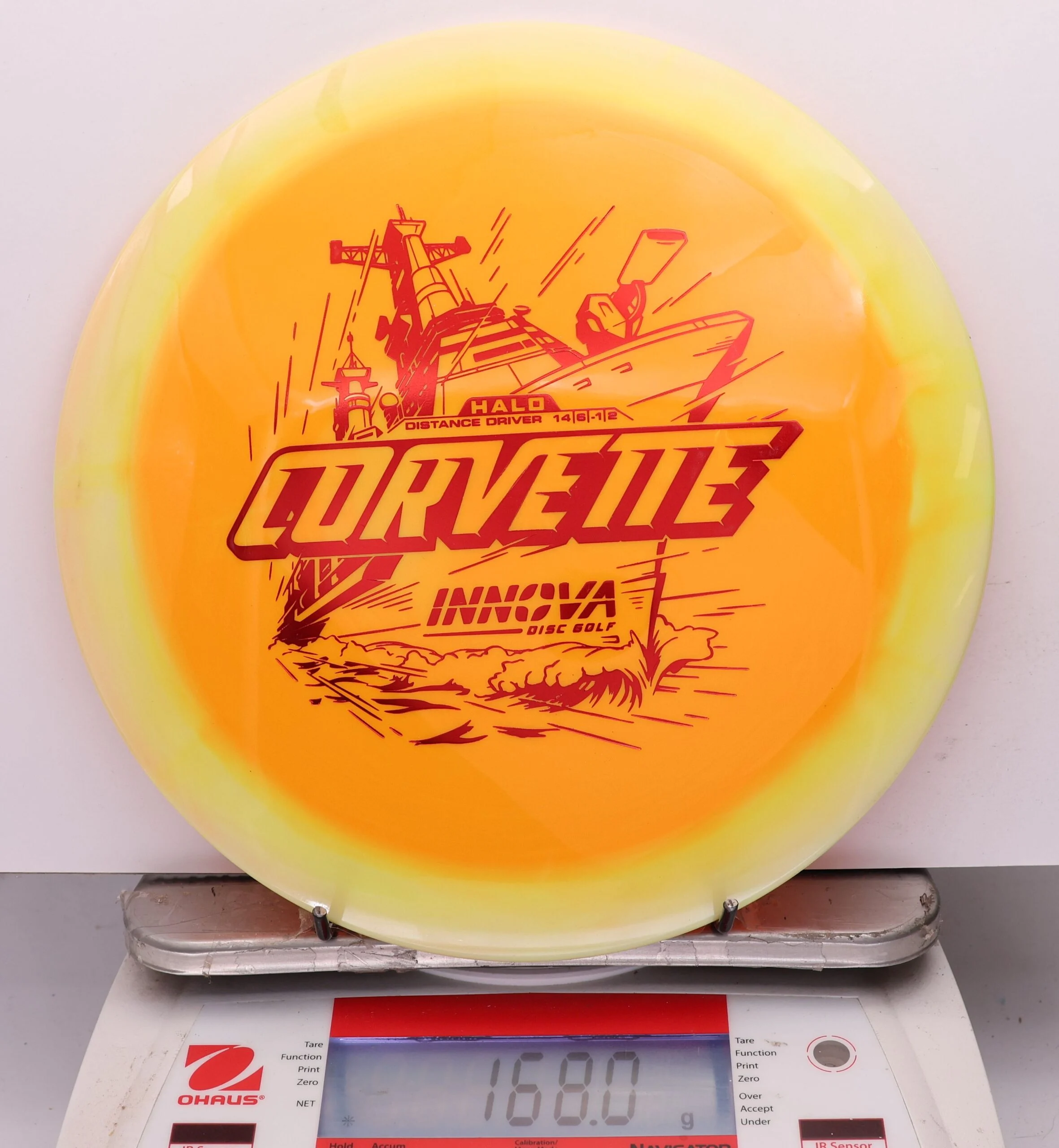 1146185 Halo Star Corvette - #43 Yellow-Orange, 168