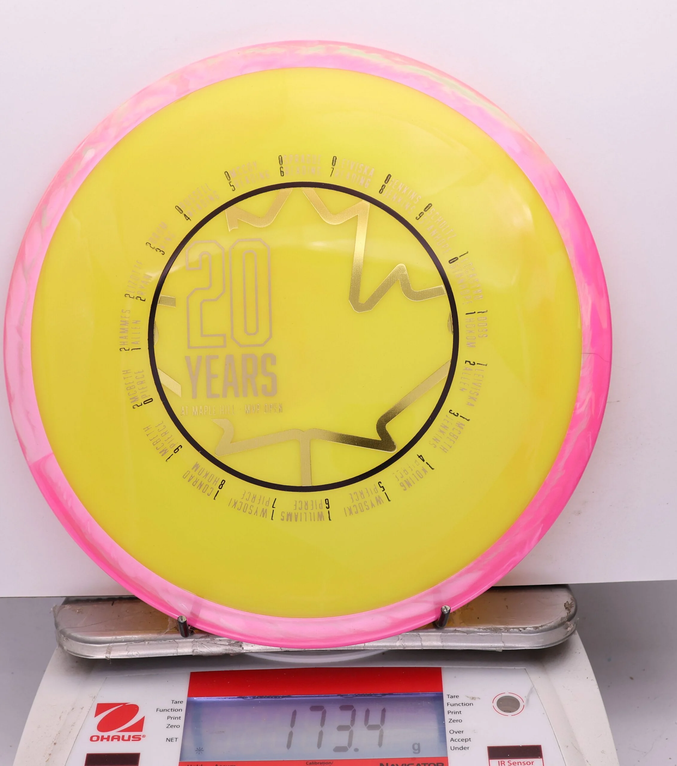 1146969 ORIGINAL Simon Line Neutron Time-Lapse - #42 Pink-Yellow, 173