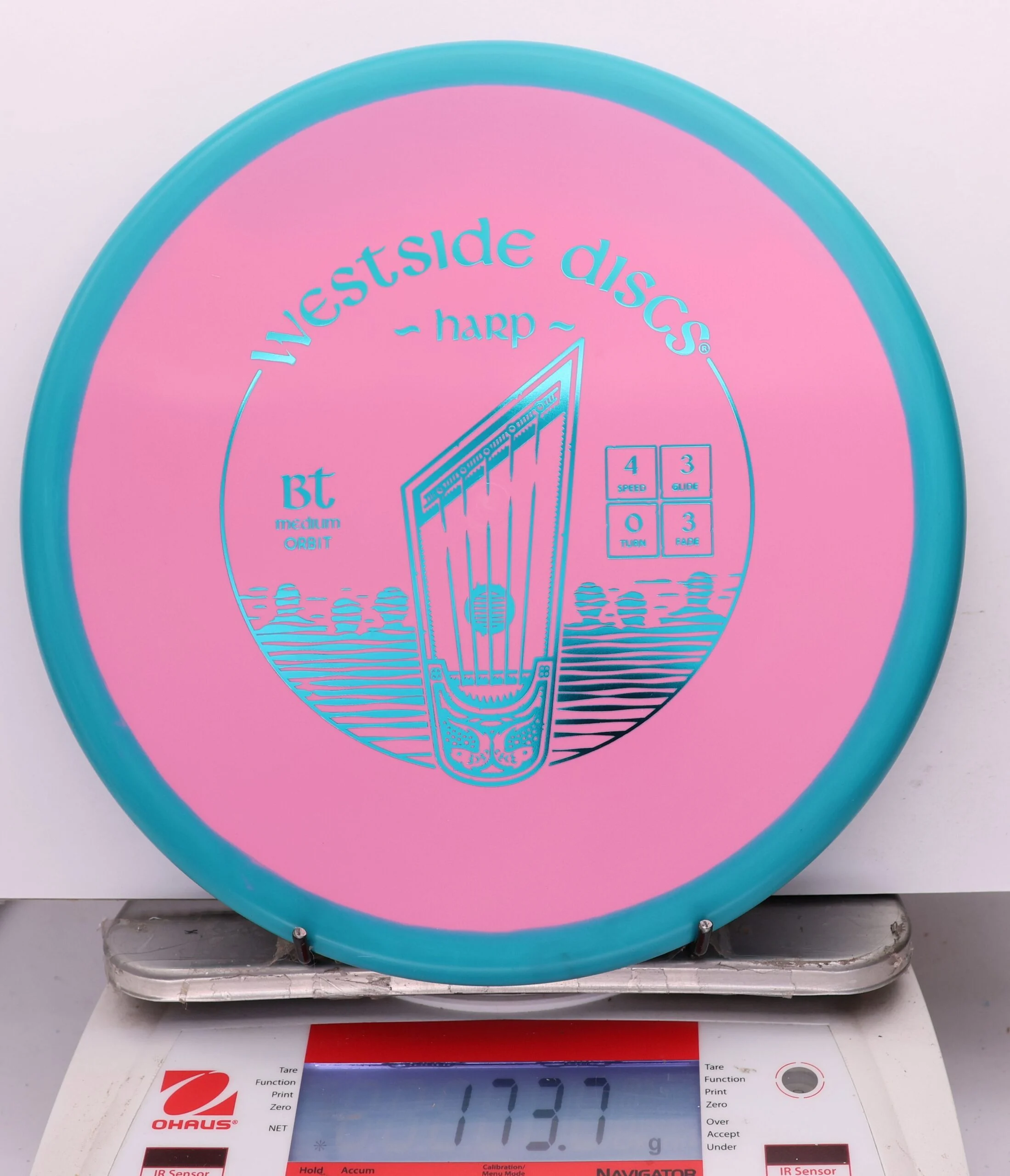 1150931 BT Medium Orbit Harp - #03 Teal-Pink, 174
