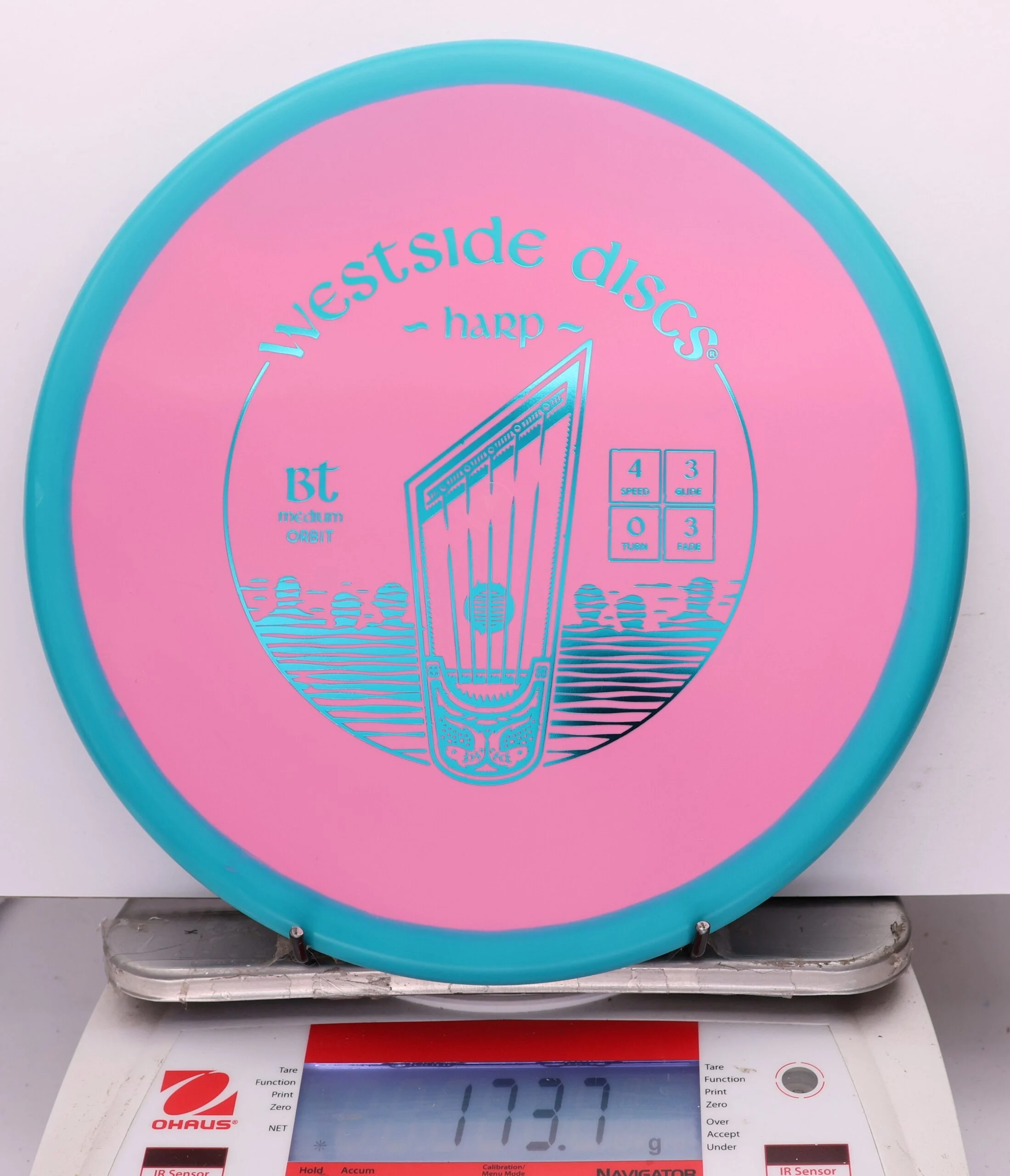 1150933 BT Medium Orbit Harp - #05 Teal-Pink, 174