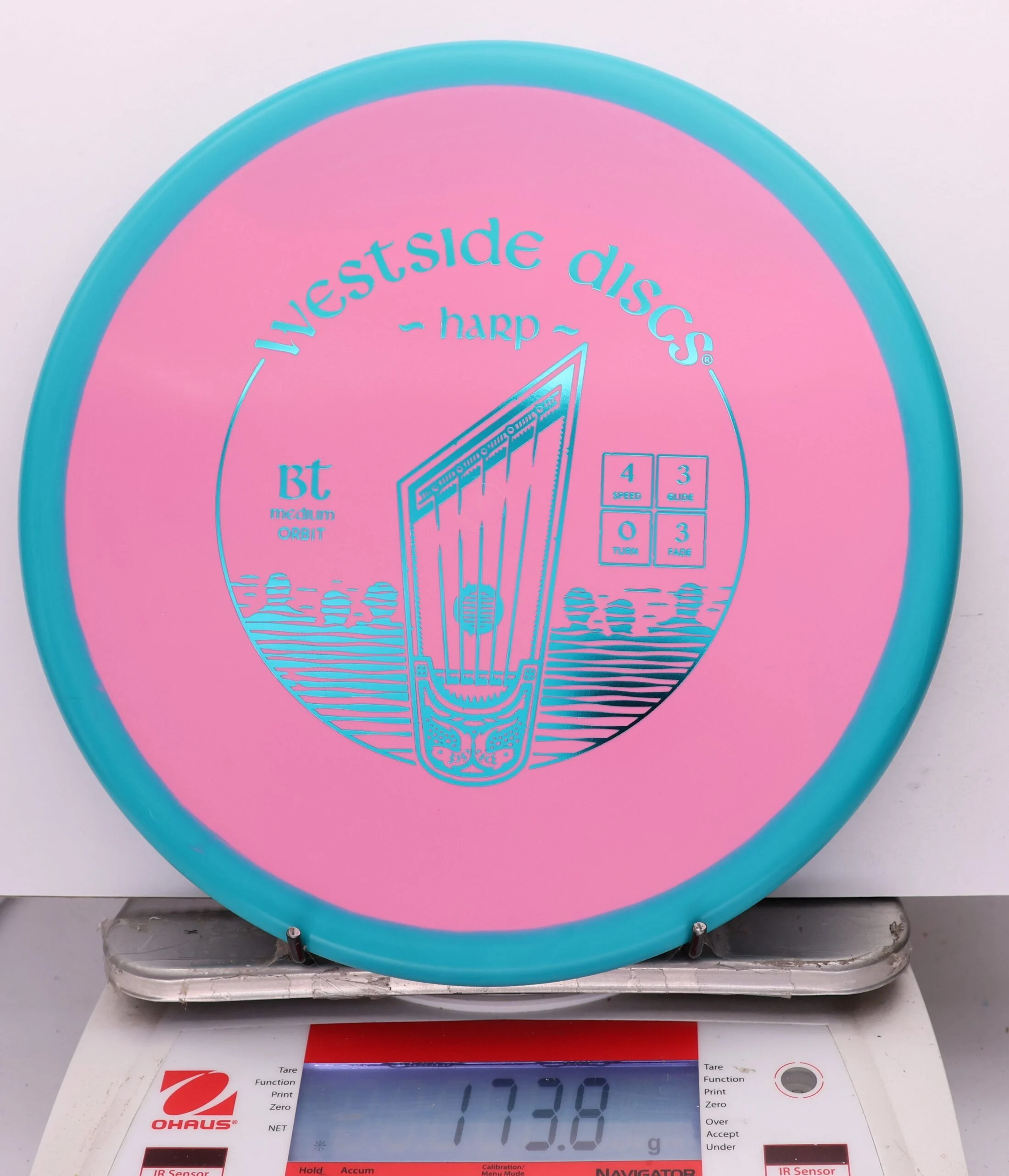 1150934 BT Medium Orbit Harp - #06 Teal-Pink, 174