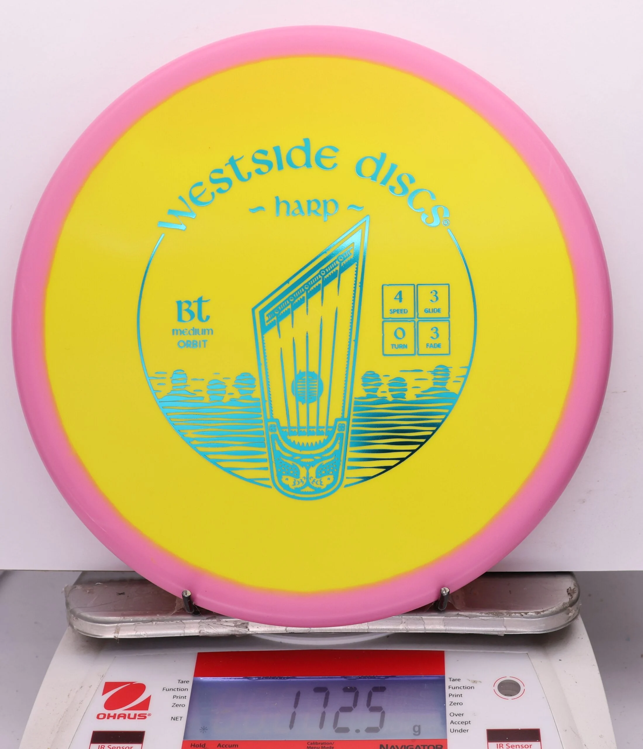 1150999 BT Medium Orbit Harp - #17 Pink-Yellow, 173