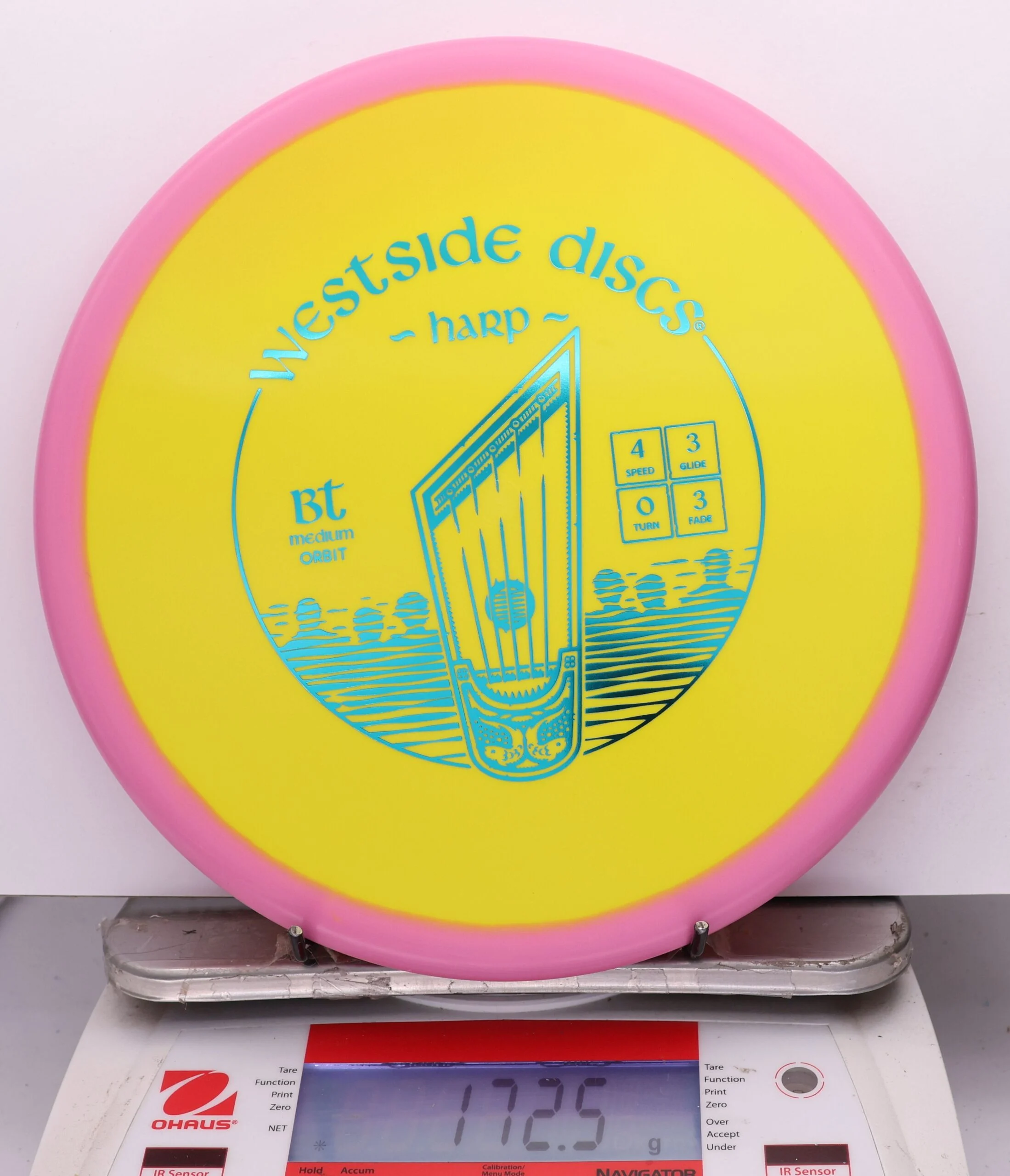 1151000 BT Medium Orbit Harp - #18 Pink-Yellow, 173