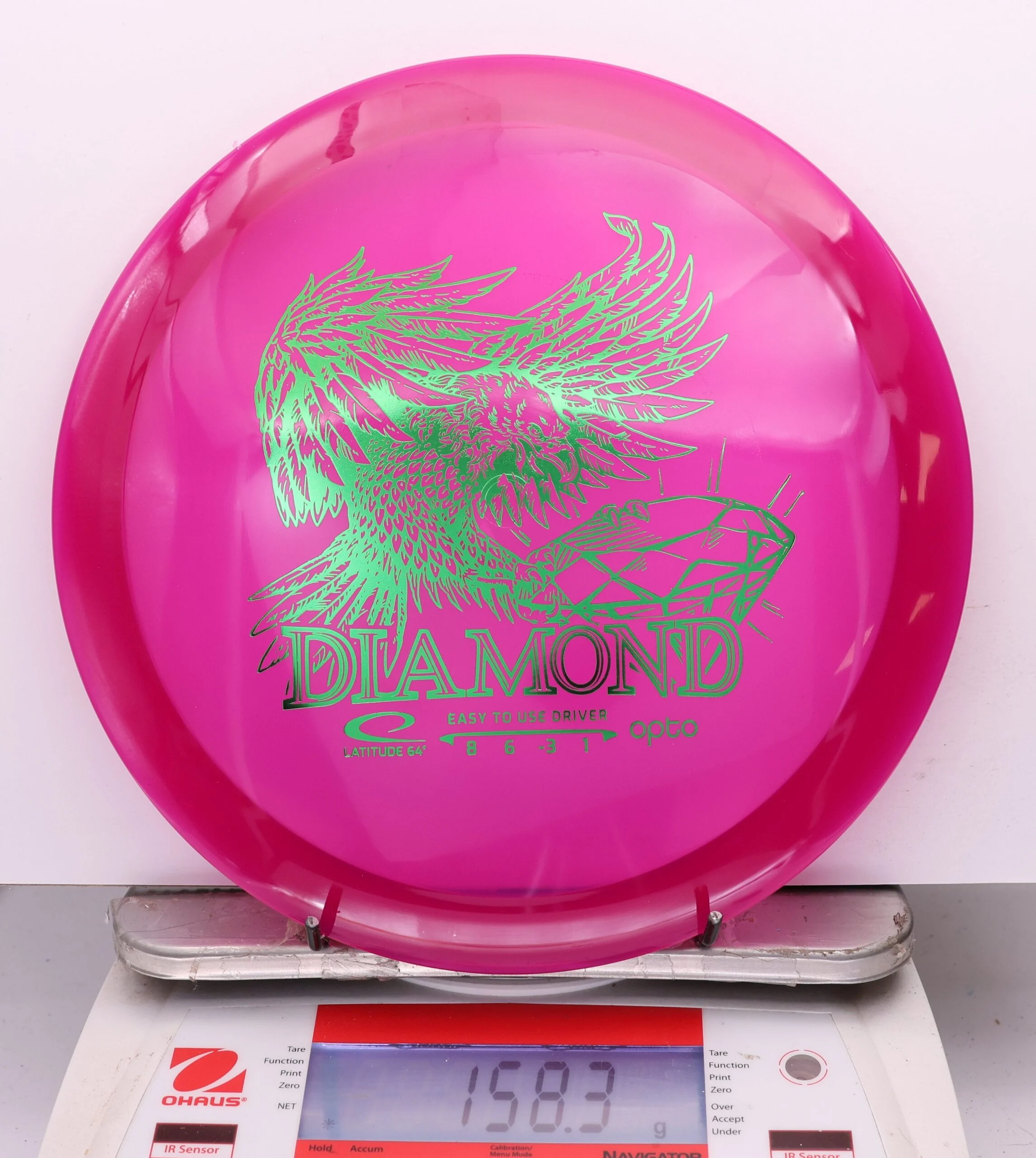 1153437 Opto Diamond - #458 Magenta, 158