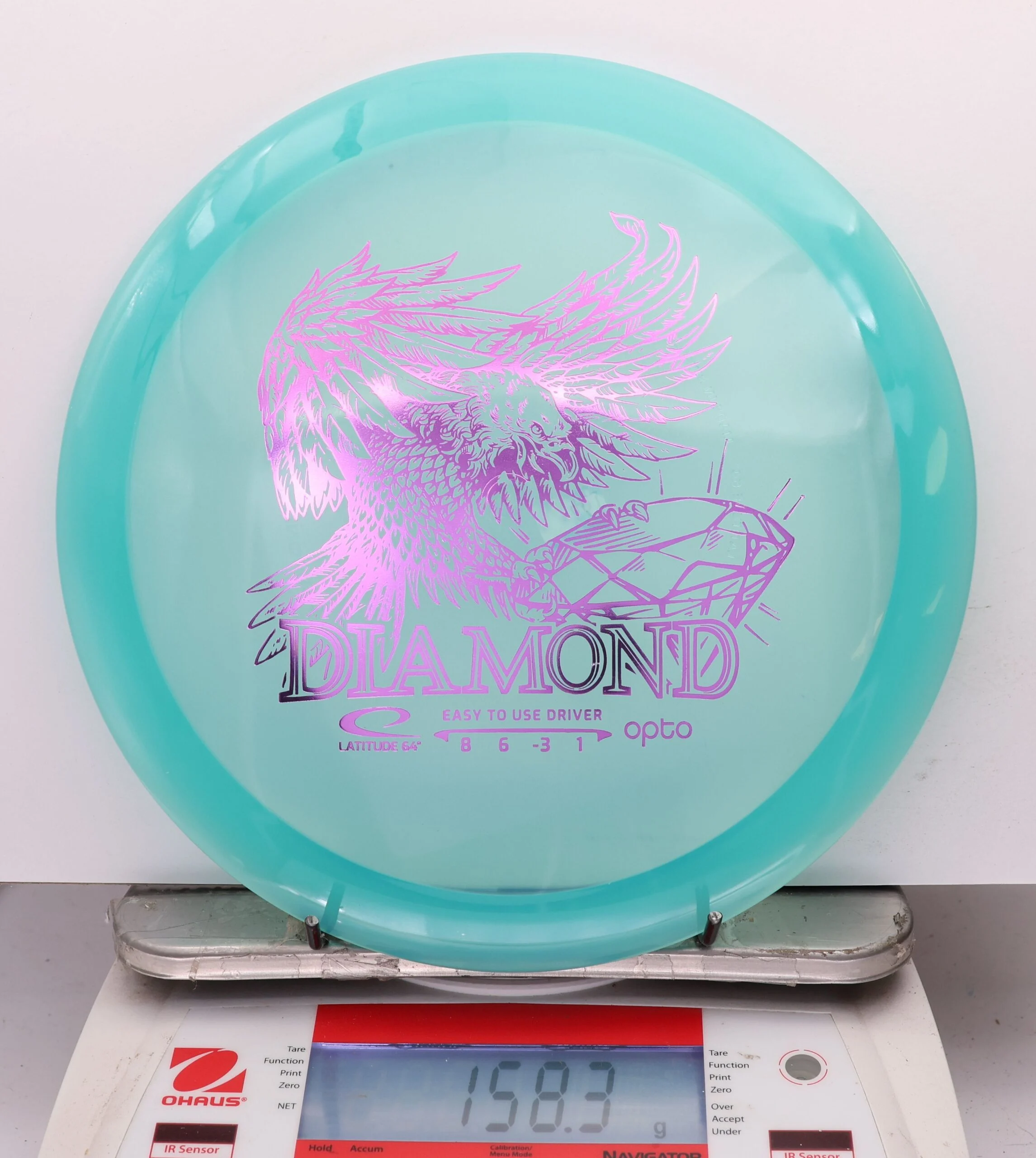 1153450 Opto Diamond - #461 LtBlue, 158