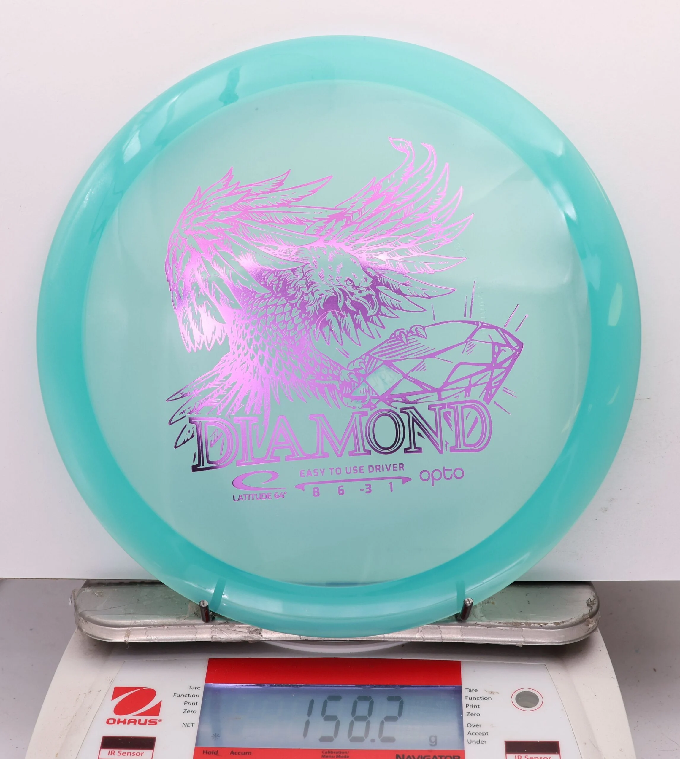 1153451 Opto Diamond - #462 LtBlue, 158