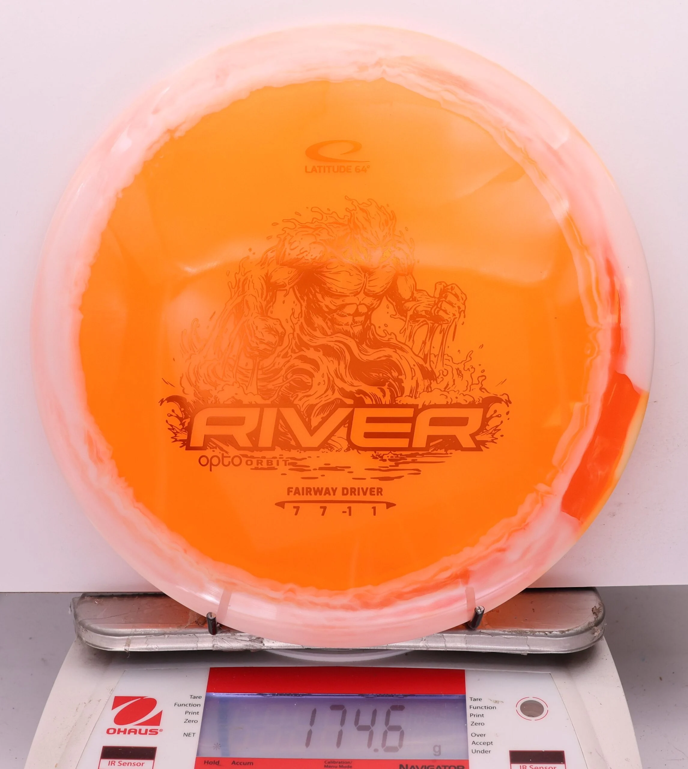 1153576 Opto Orbit River - #454 White-Orange, 175