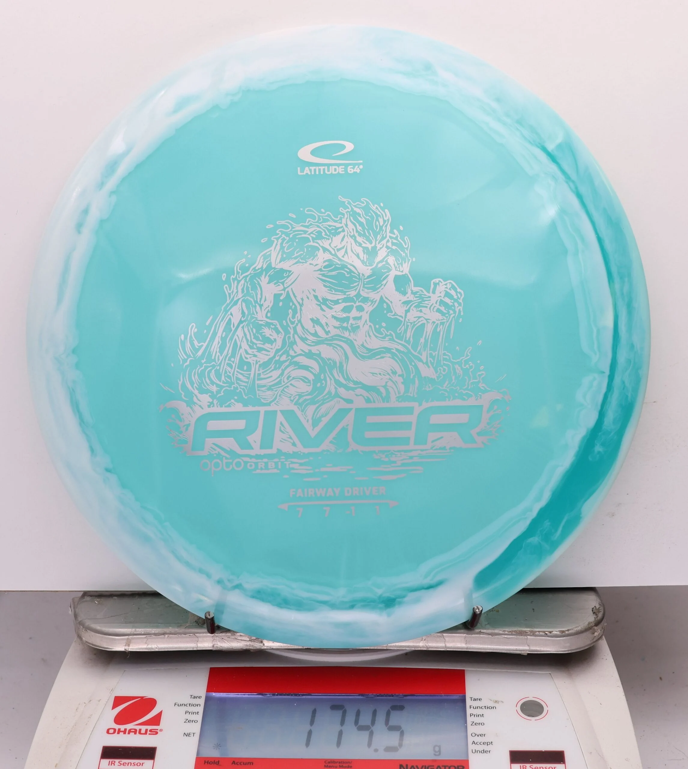 1153614 Opto Orbit River - #462 White-Teal, 175