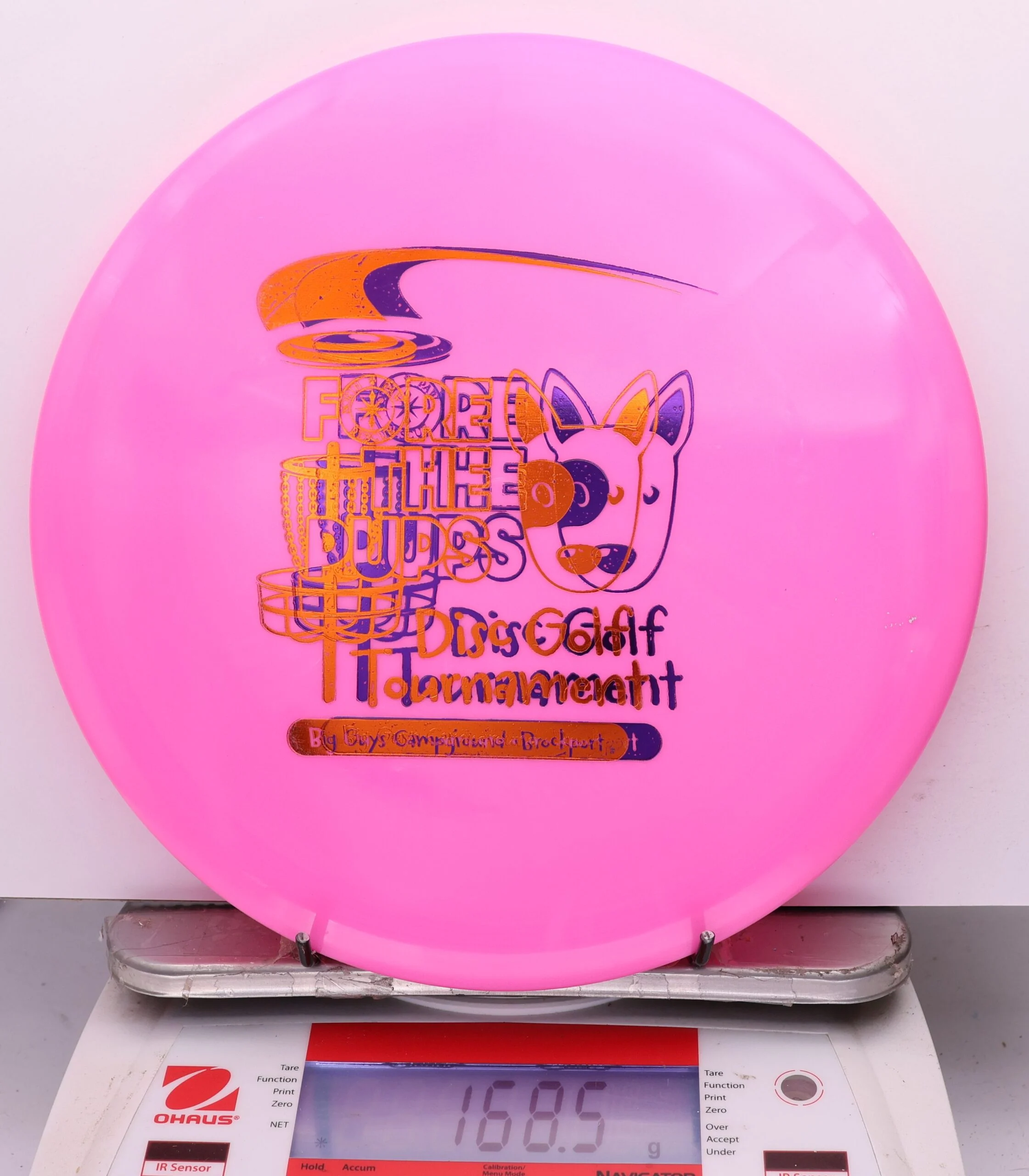 1153943 X-Out Gold Claymore - #450 Pink, 169