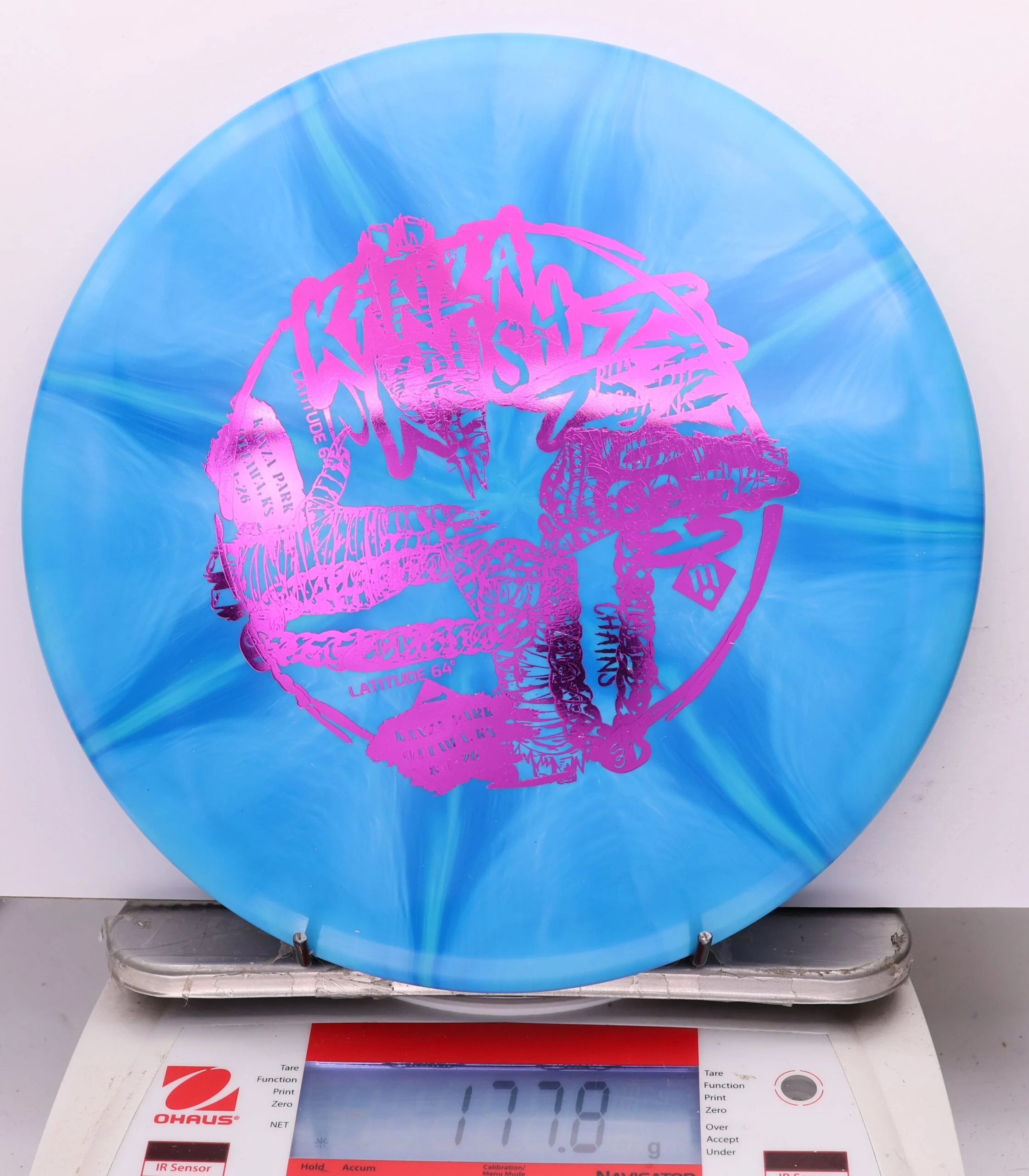 1153956 X-Out Gold Claymore - #455 Blue, 179