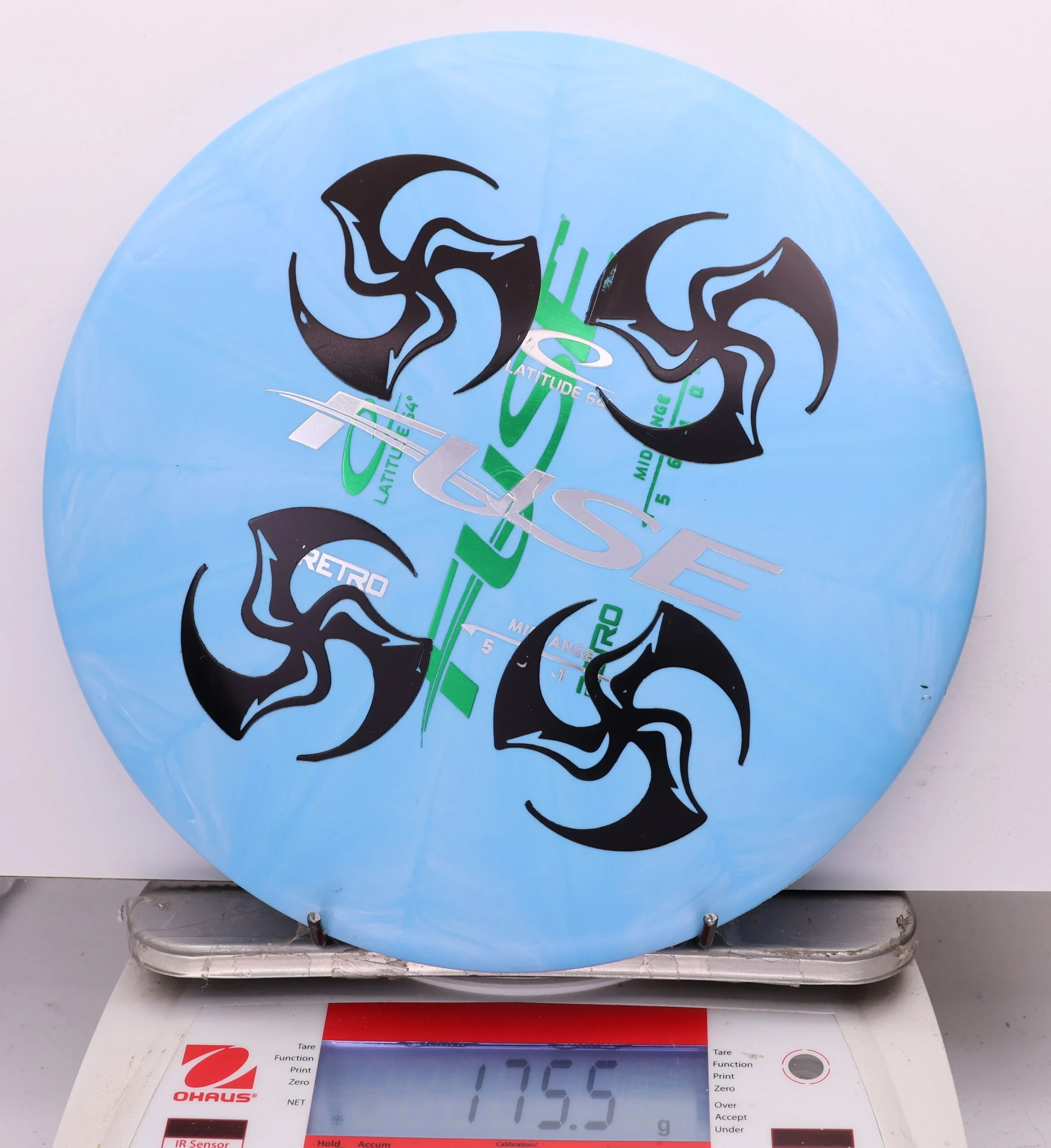 1154053 X-Out Retro Burst Fuse - #462 LtBlue, 176