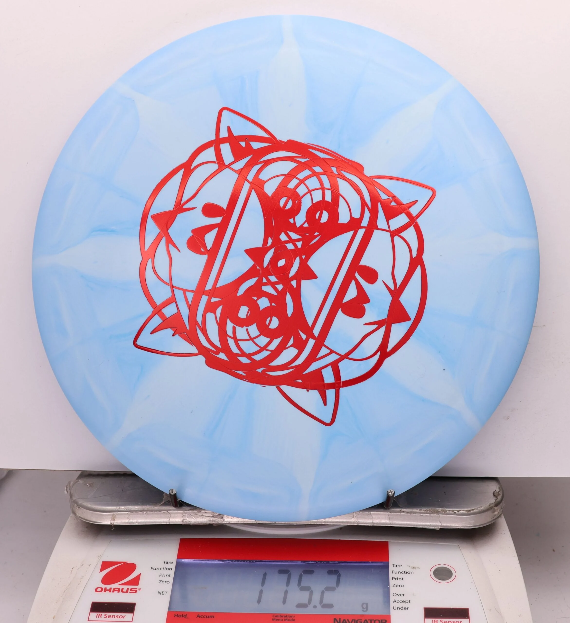 1154089 X-Out Retro Burst River - #456 LtBlue, 175